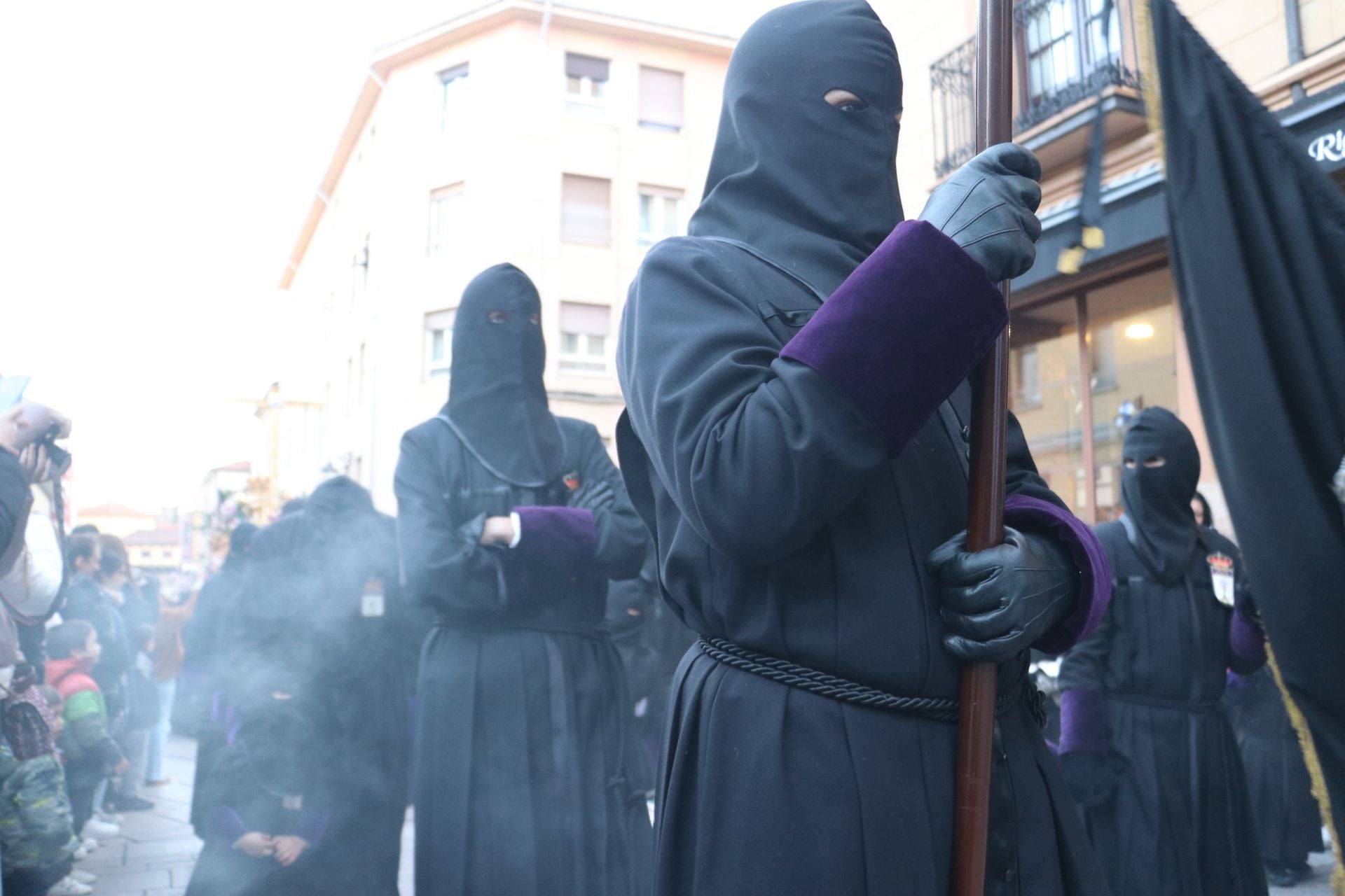 Las imágenes de la procesión de la Virgen de la Amargura en León