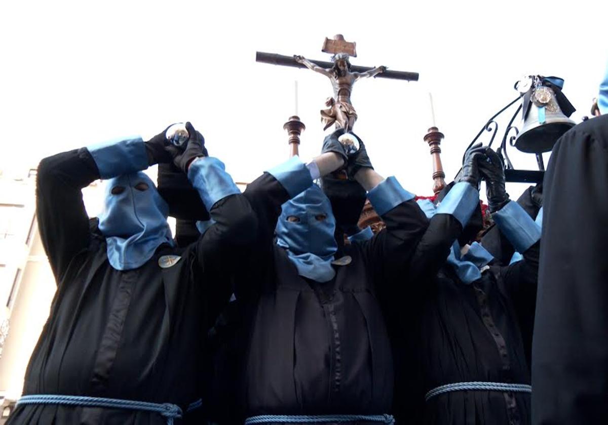 Imagen de uno de los pasos de la procesión.