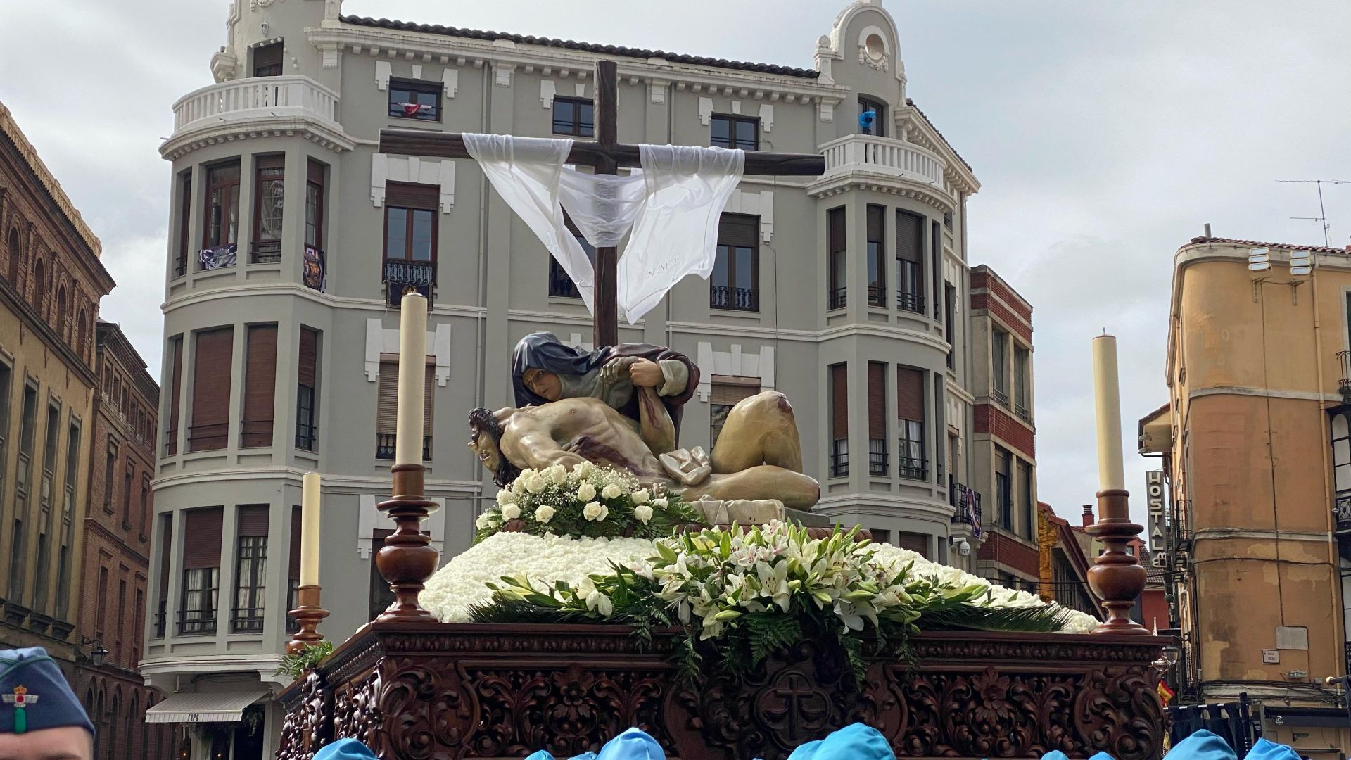 Todas las imágenes de la Bienaventuranza en su recorrido por León