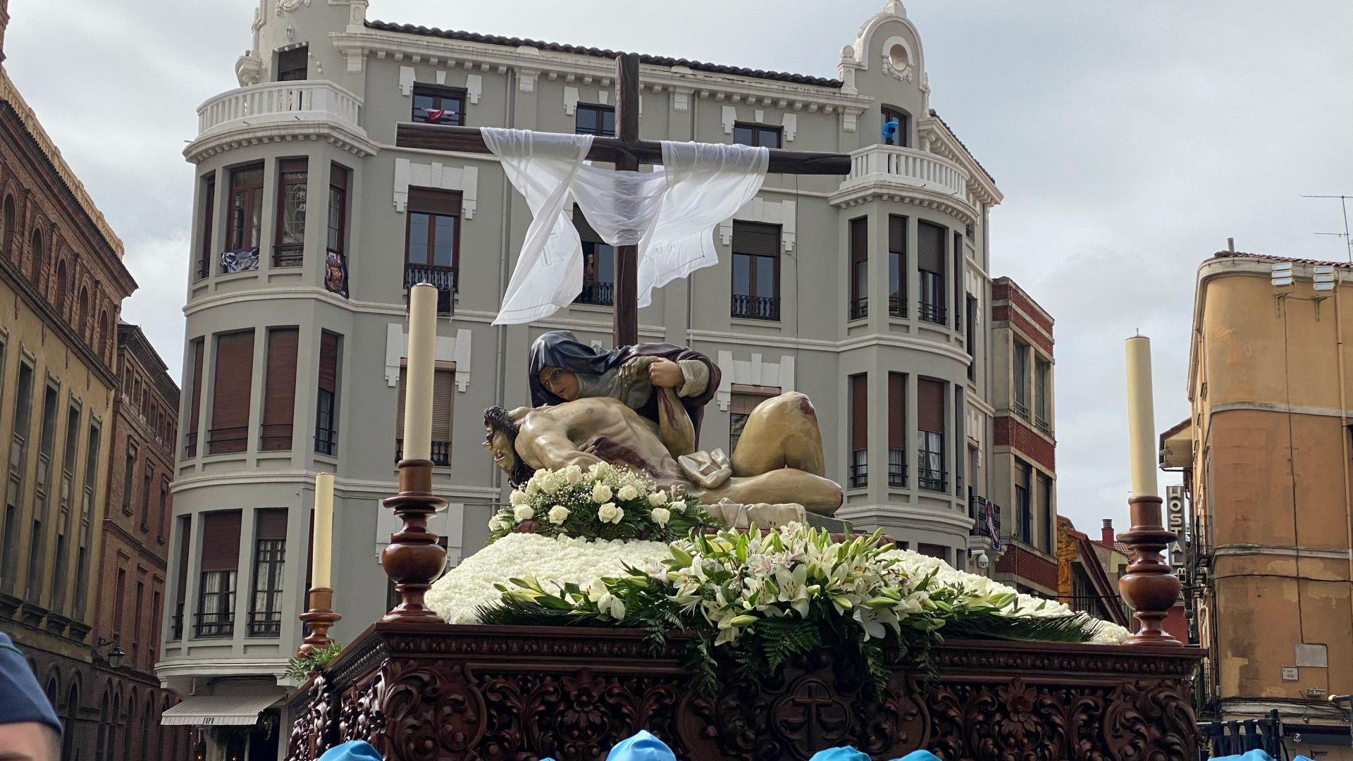 Todas las imágenes de la Bienaventuranza en su recorrido por León