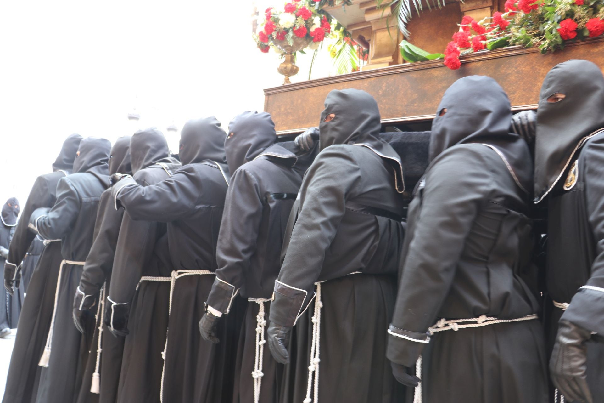 Las imágenes de la Procesión de la Despedida en León