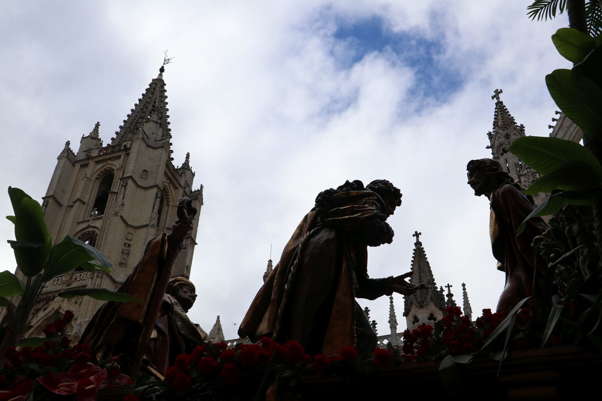 Las imágenes de la Procesión de la Despedida en León