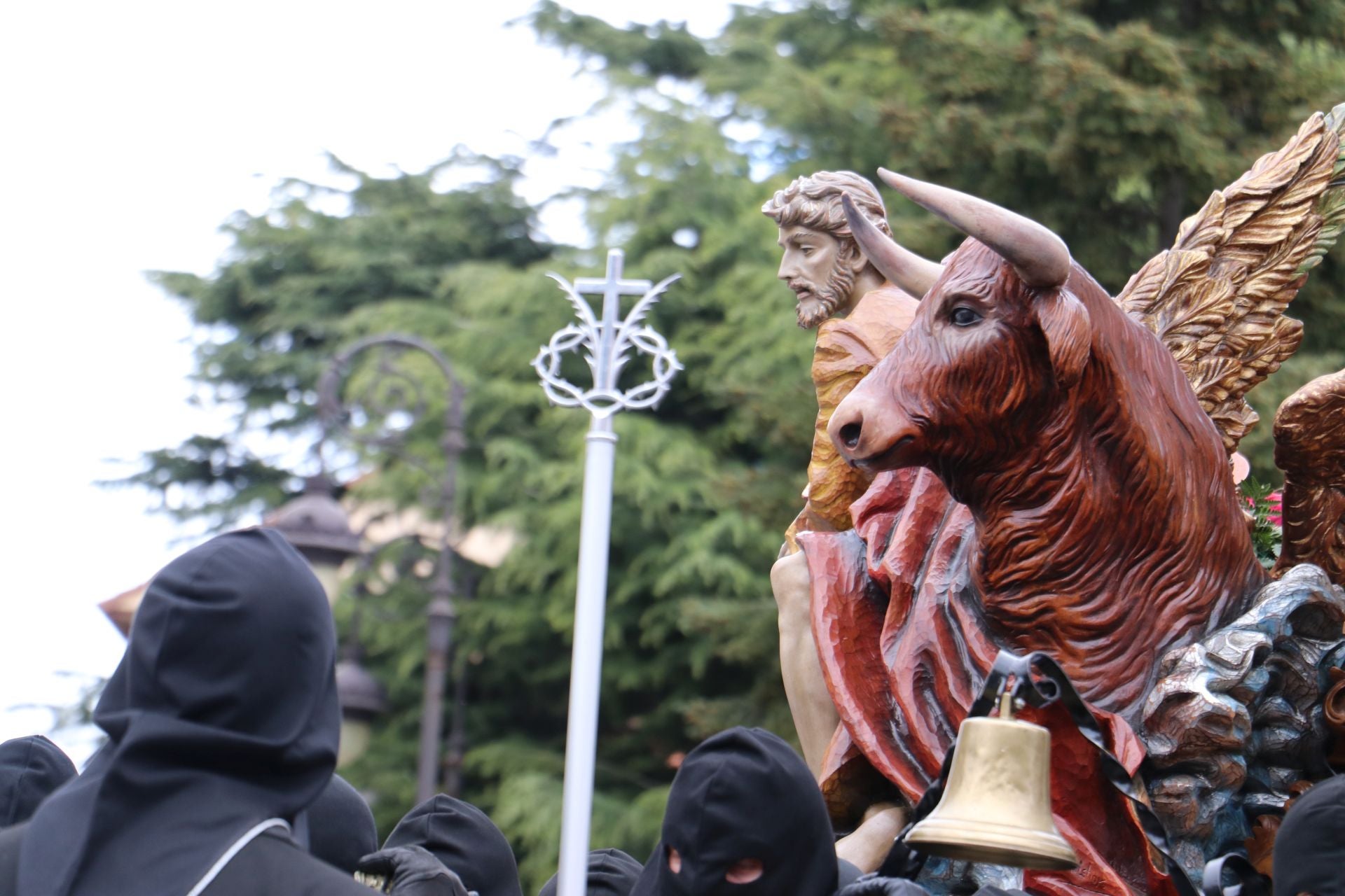 Las imágenes de la Procesión de la Despedida en León