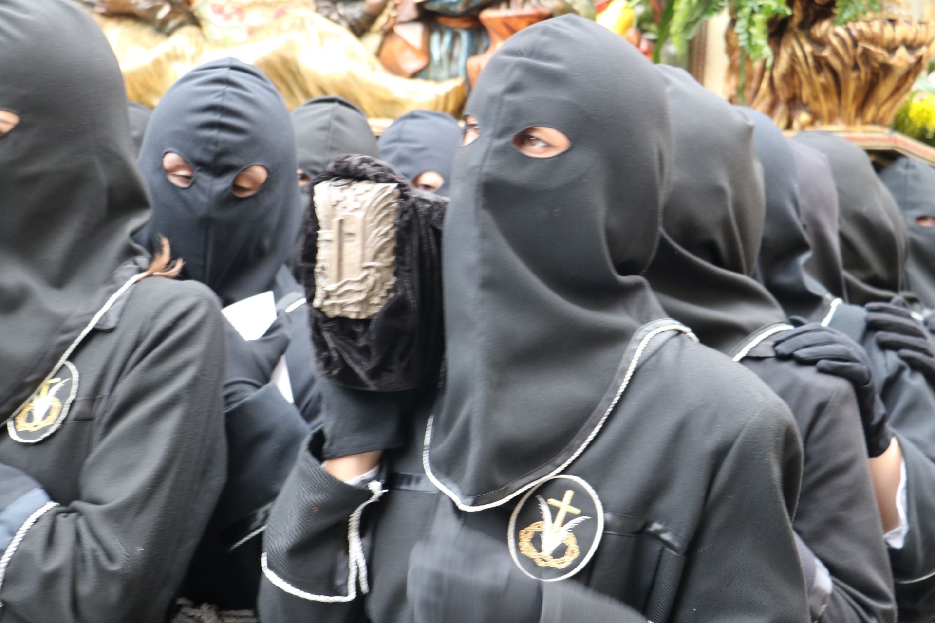 Las imágenes de la Procesión de la Despedida en León