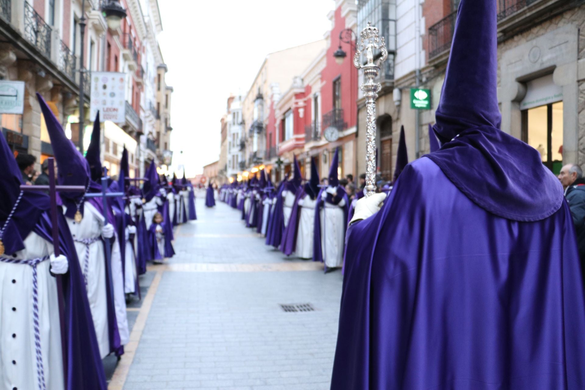 Las imágenes de la procesión de la Sagrada Cena