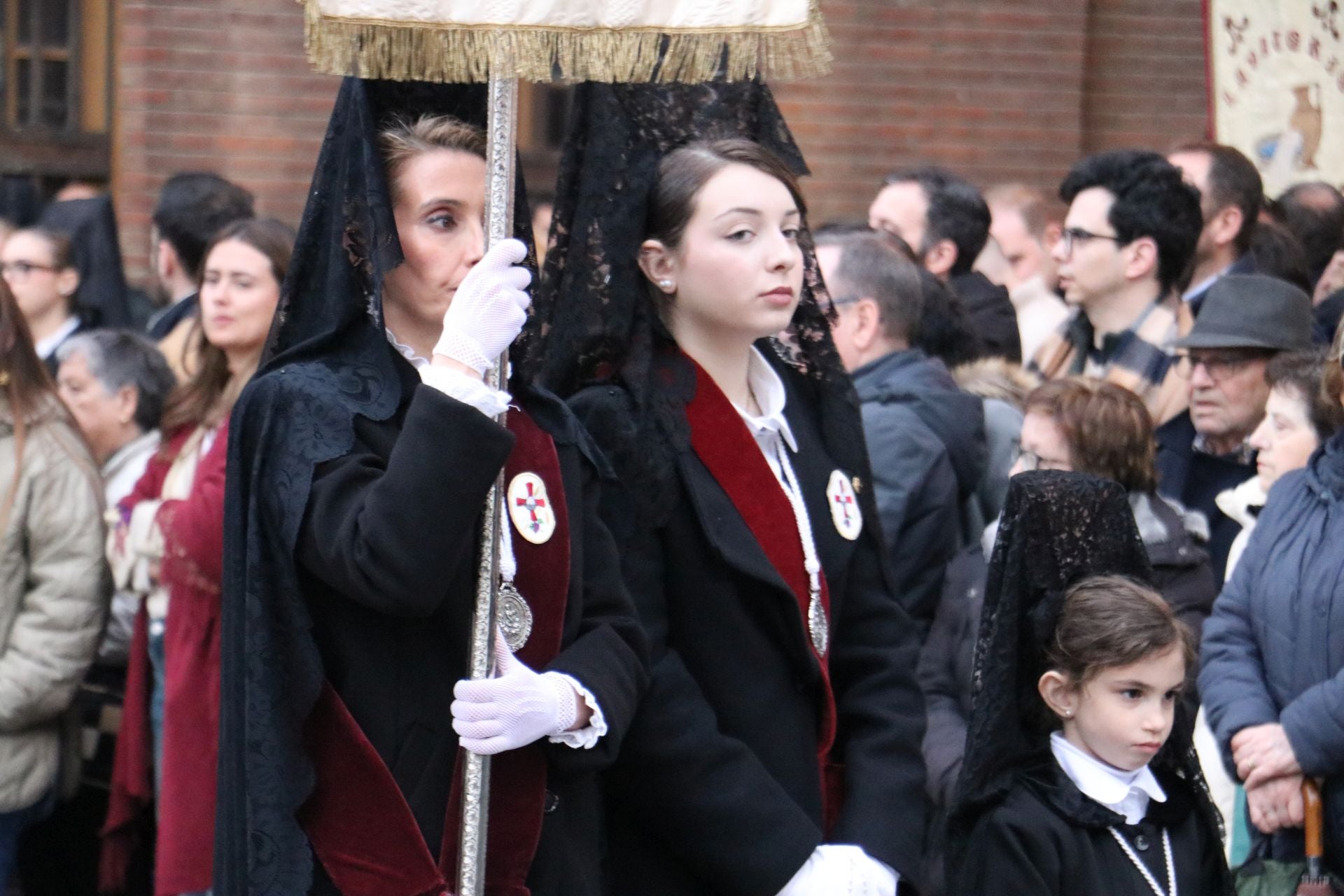 Las imágenes de la procesión de la Sagrada Cena