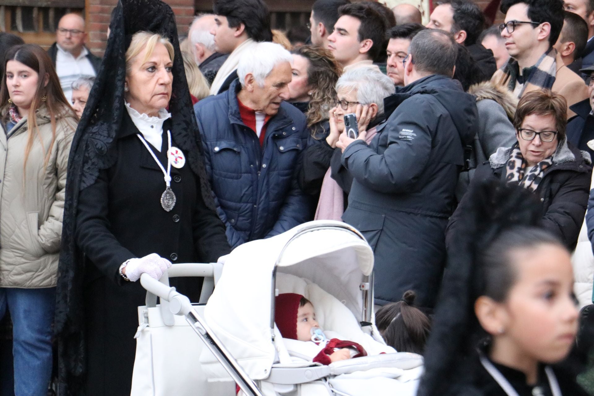 Las imágenes de la procesión de la Sagrada Cena