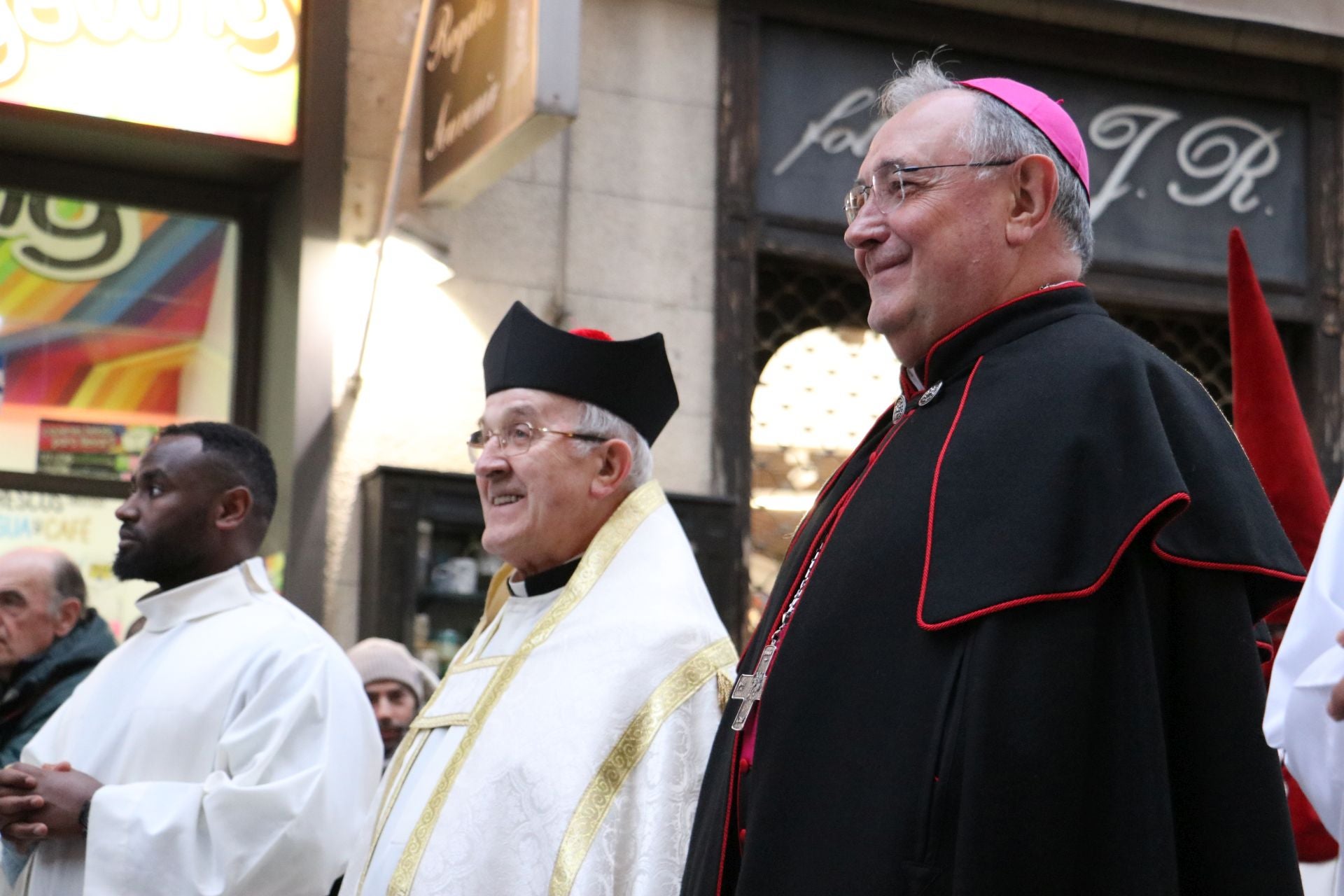 Las imágenes de la procesión de la Sagrada Cena