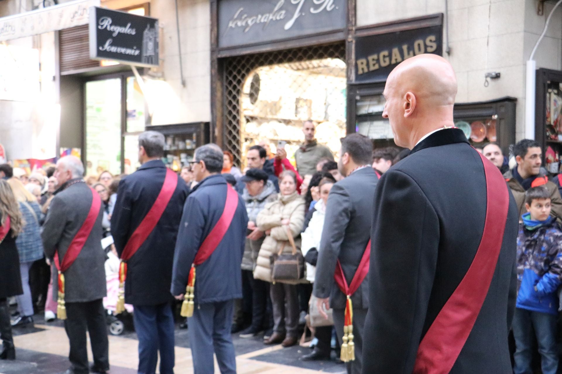 Las imágenes de la procesión de la Sagrada Cena
