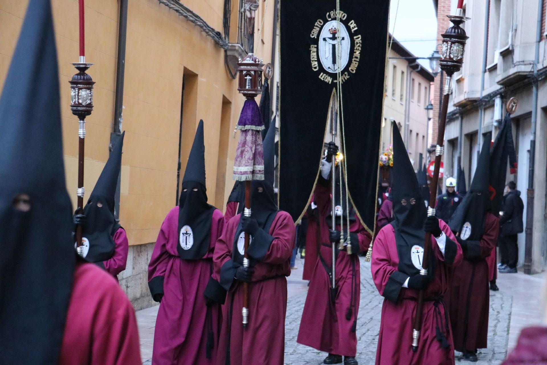 Las imágenes de la procesión de Tinieblas en León