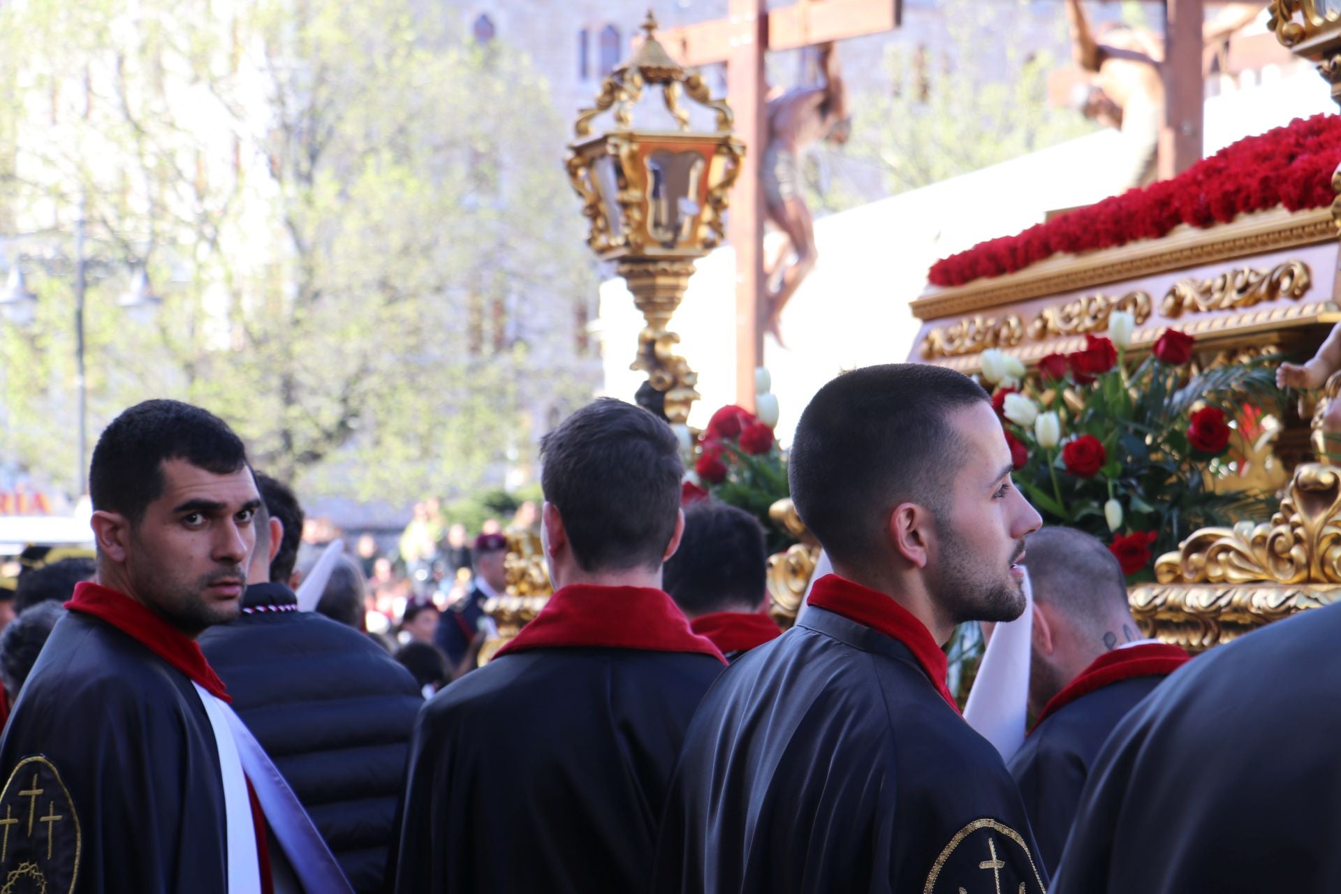 Las imágenes de la procesión de las Siete Palabras en León