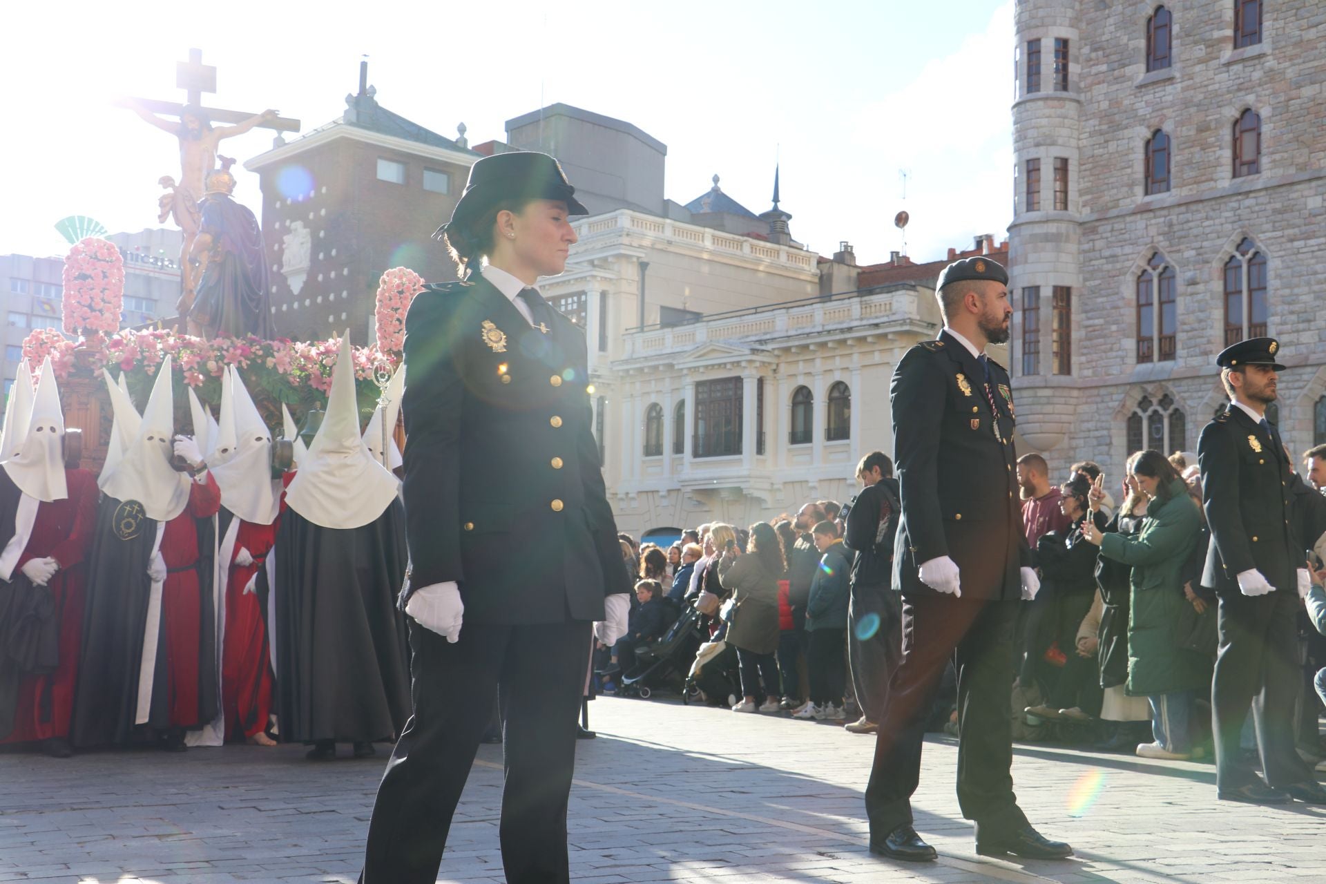 Las imágenes de la procesión de las Siete Palabras en León