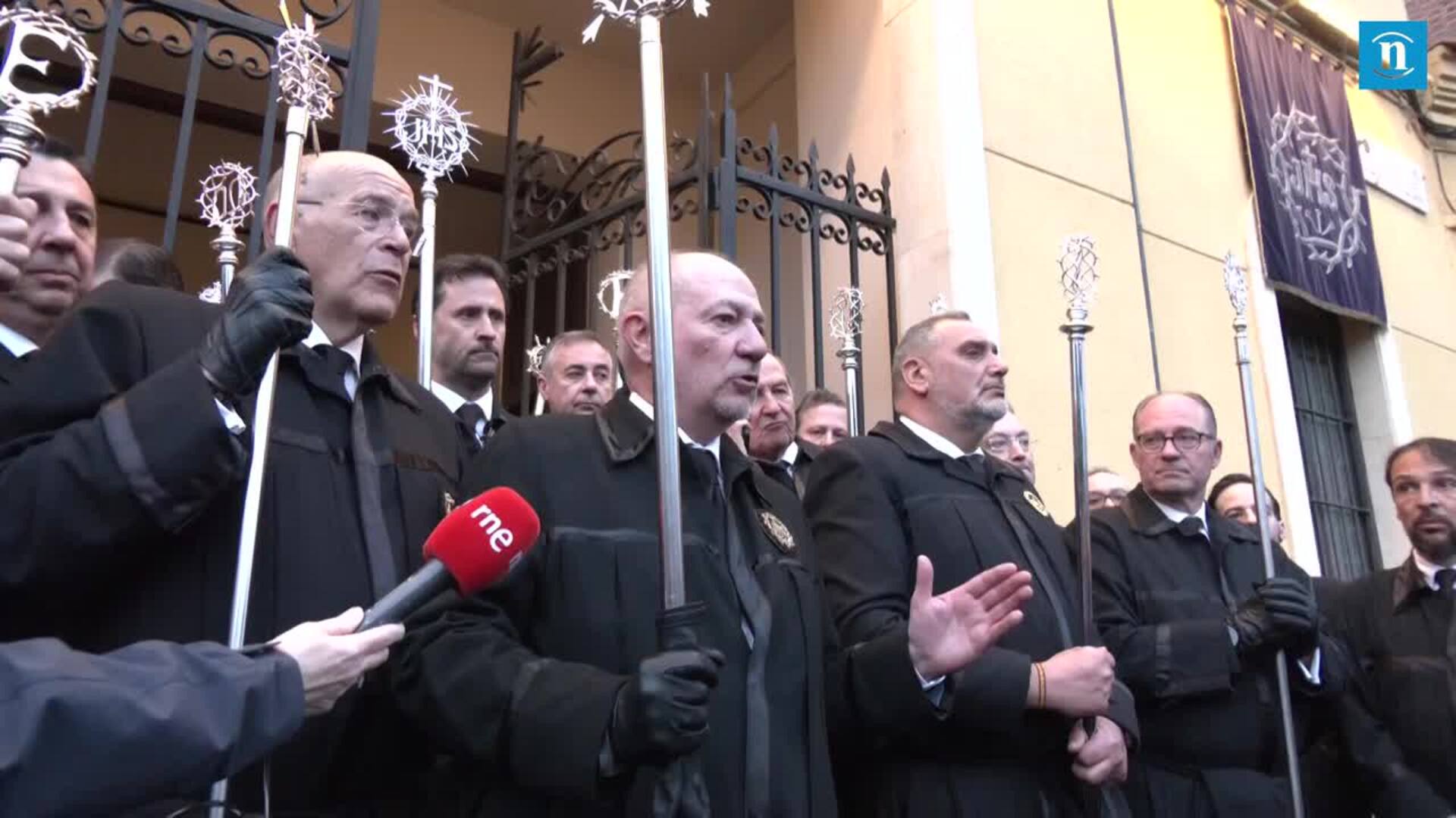 El abad del Nazareno comunica la decisión