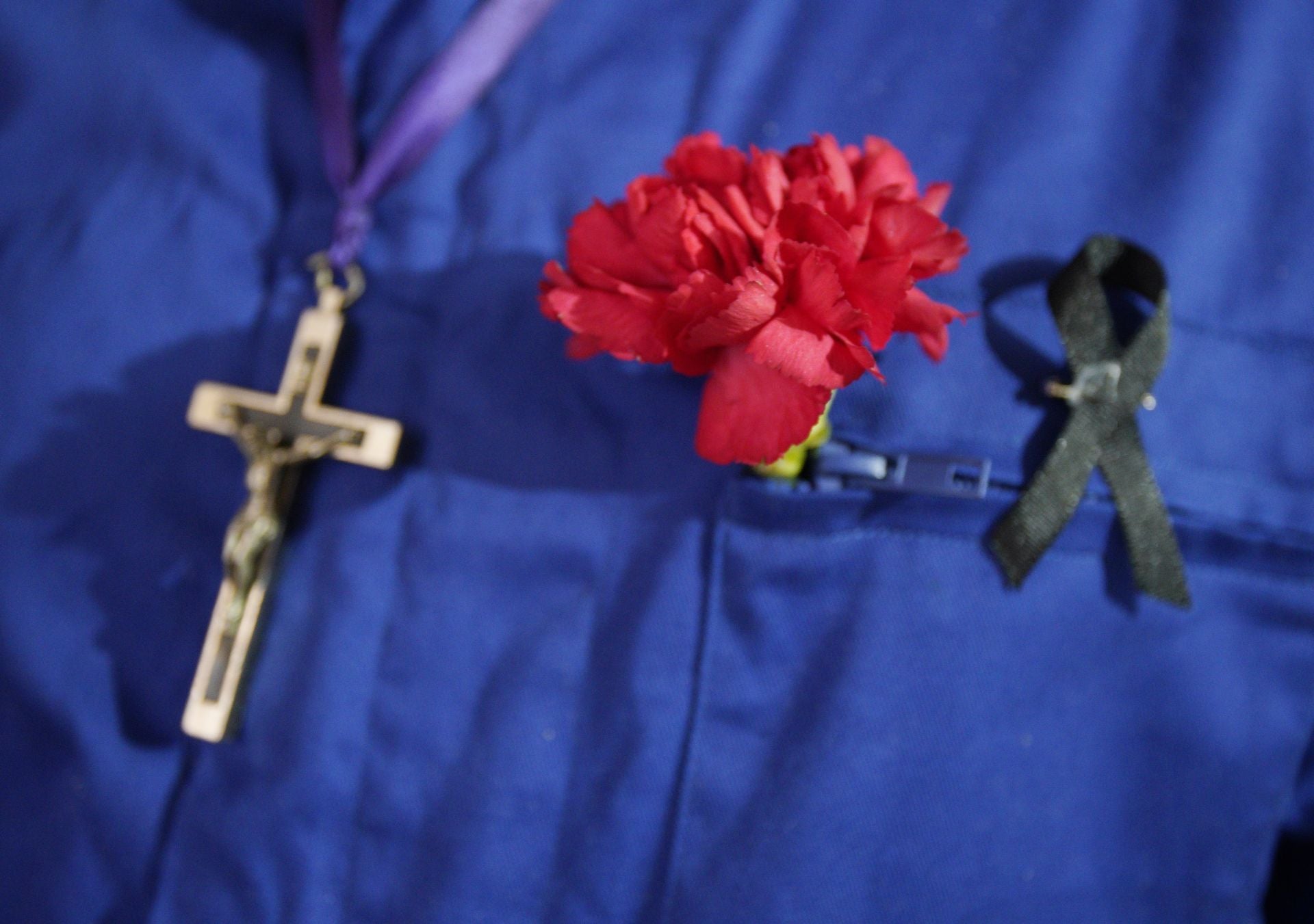 Procesión del Cristo de los Mineros en Caboalles de Abajo