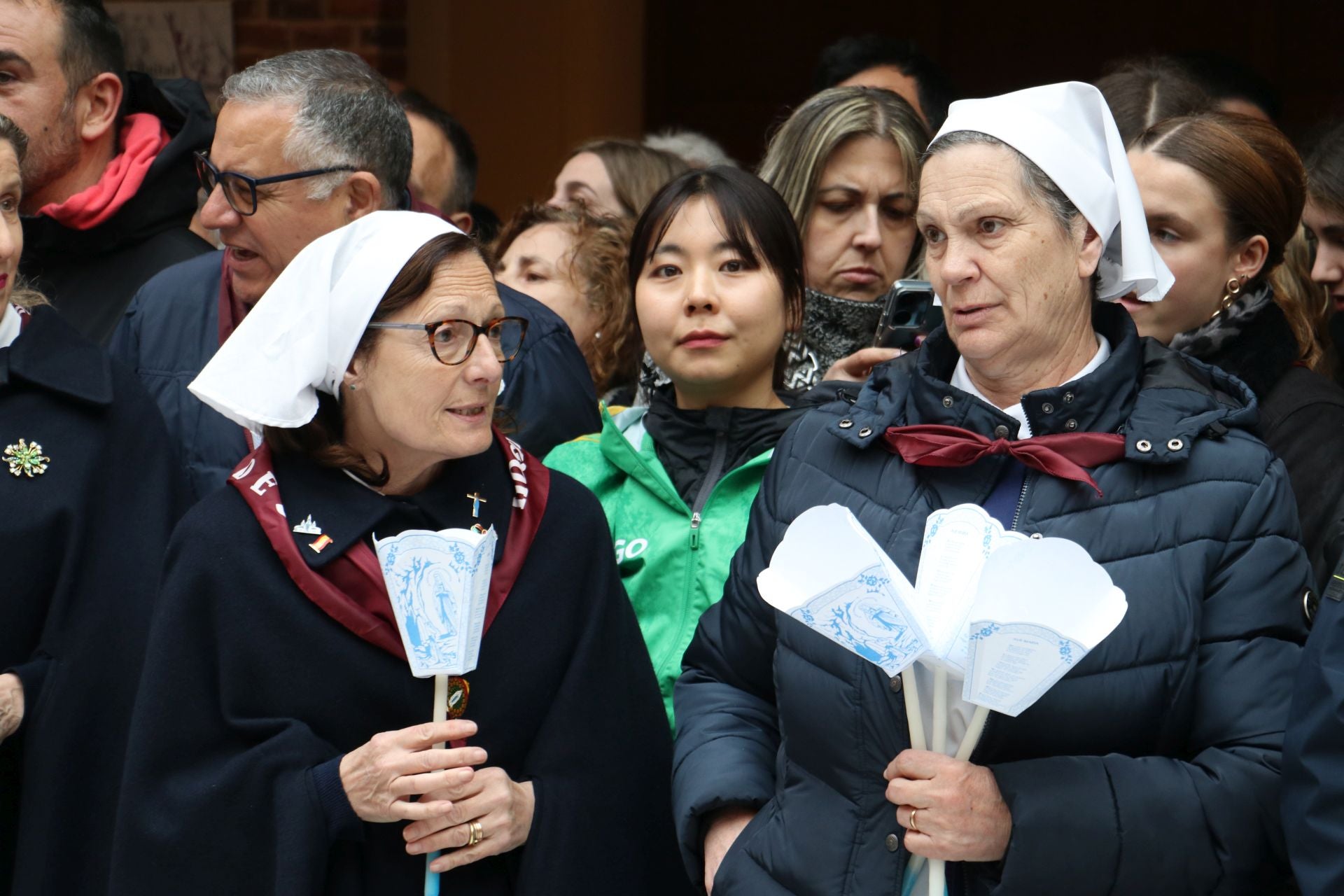 Las imágenes de la suspensión de la procesión Camino de la Luz