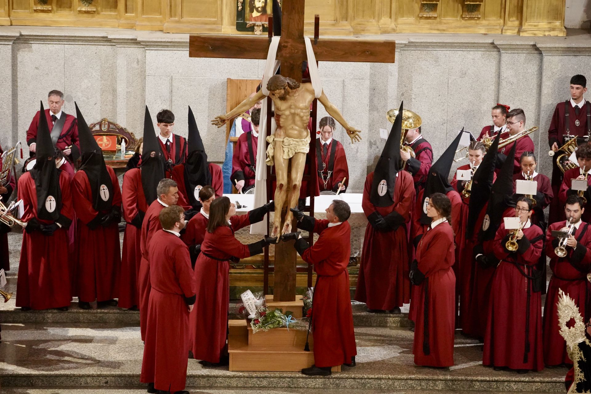 Acto del Desenclavo en León, bajo la mirada de Campillo