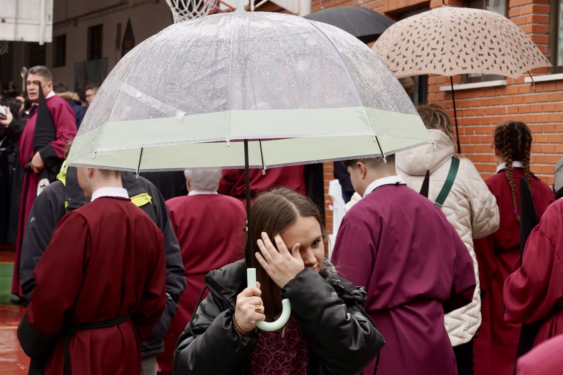 Acto del Desenclavo en León, bajo la mirada de Campillo