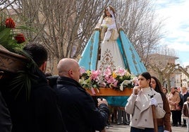 Acto del Encuentro en la Semana Santa de Boñar