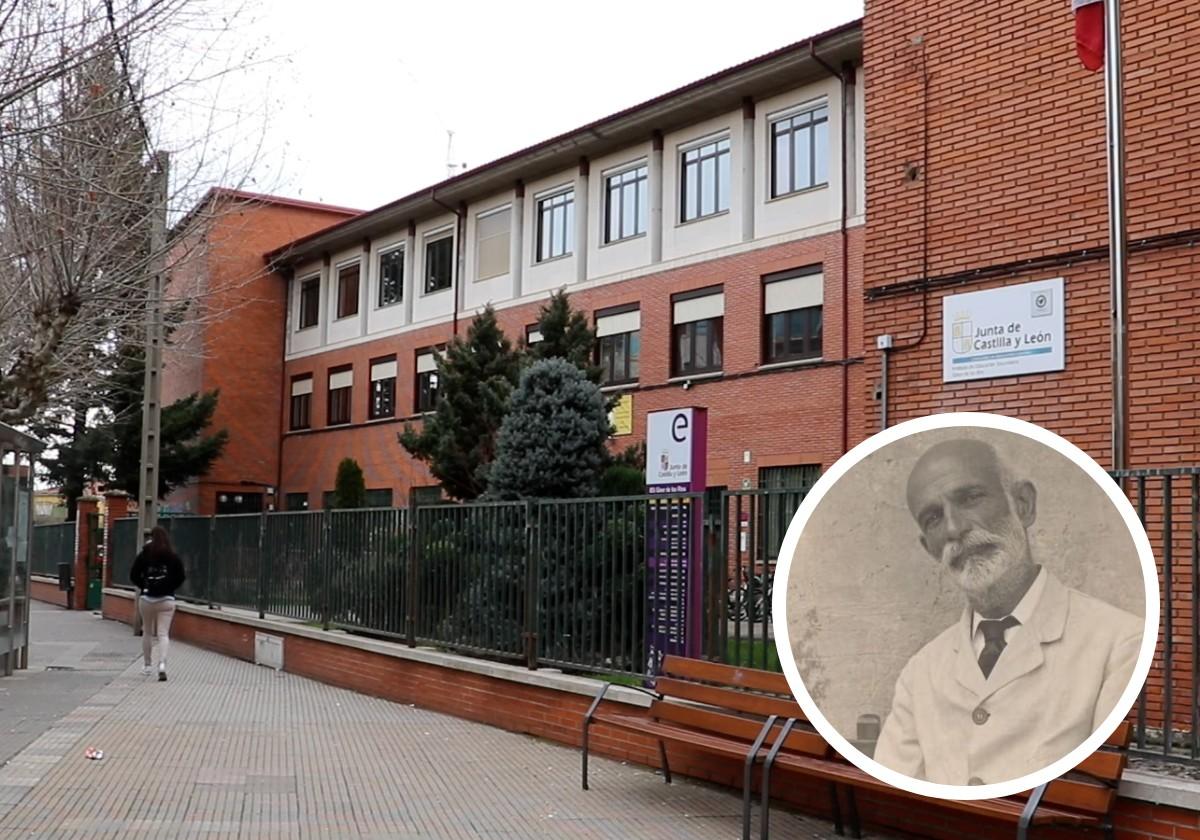Fachada del IES Giner de los Ríos en León.