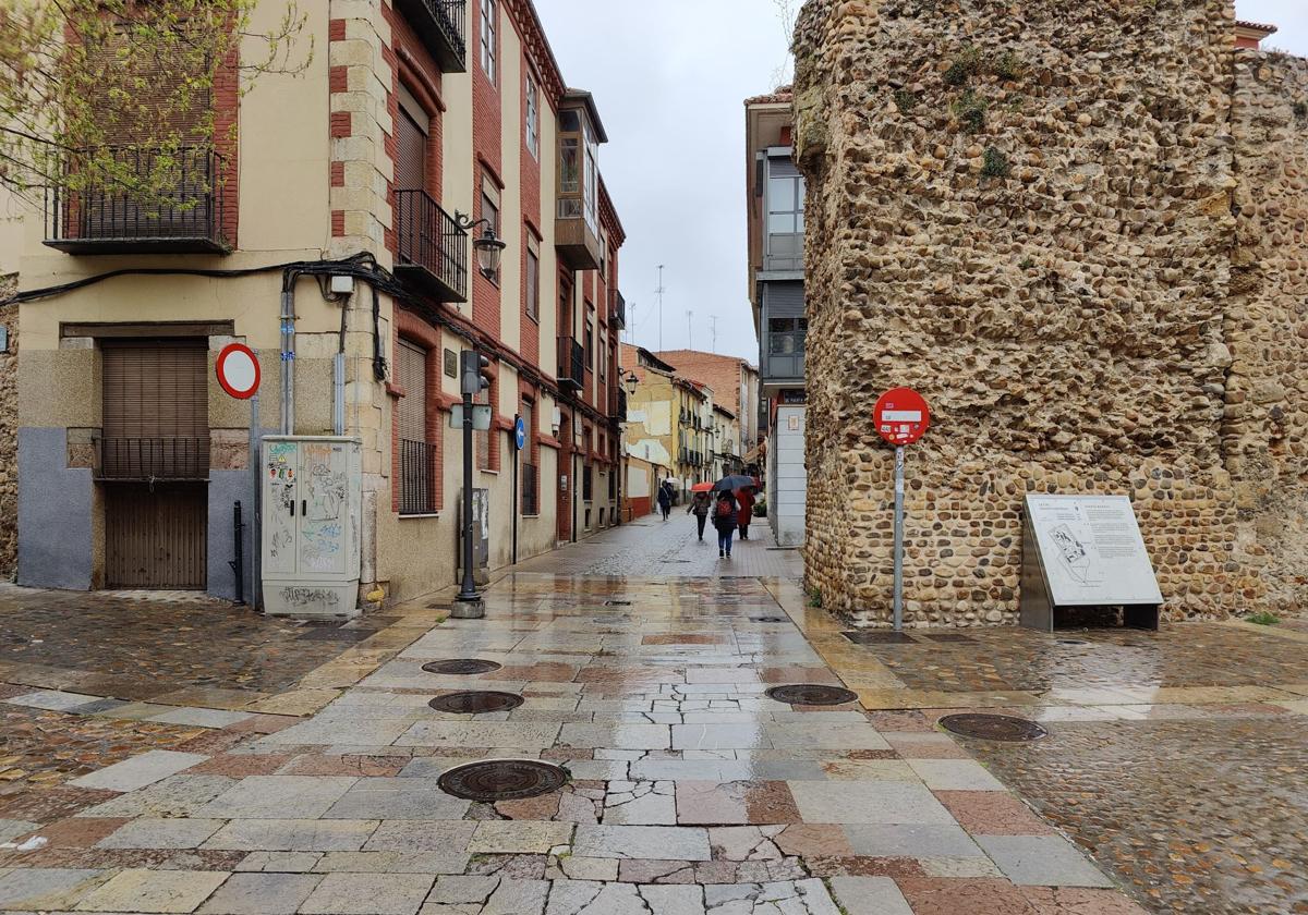 Zona en la que fue agredido y apuñalado un joven de 33 años la madrugada del Domingo de Resurrección.