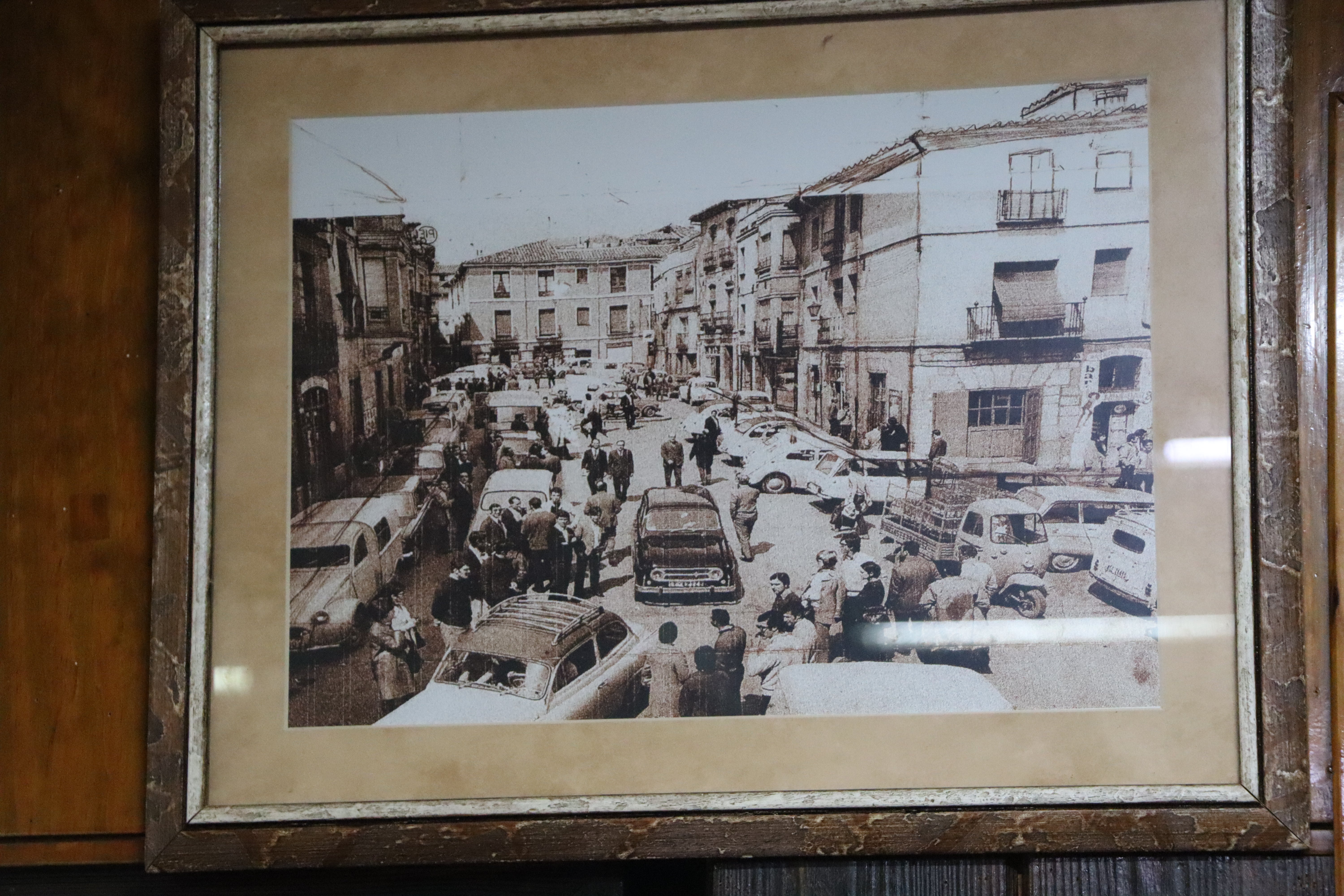 Imagen de la plaza de San Martín en León.