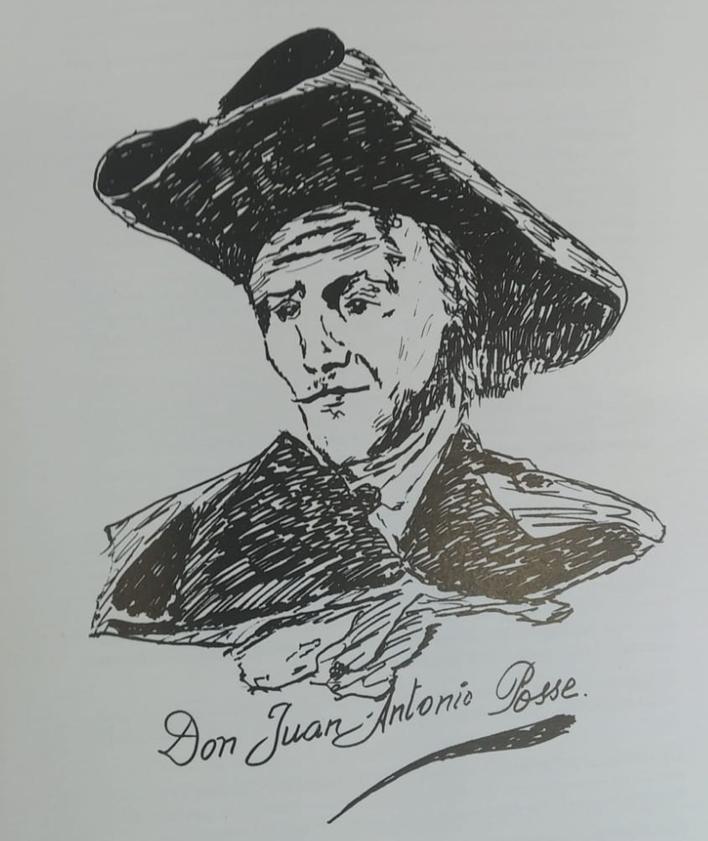 Imagen secundaria 2 - Edificio del antiguo consistorio de San Andrés. Luis Artigue, escritor. Ilustración de Juan Antonio Posse.