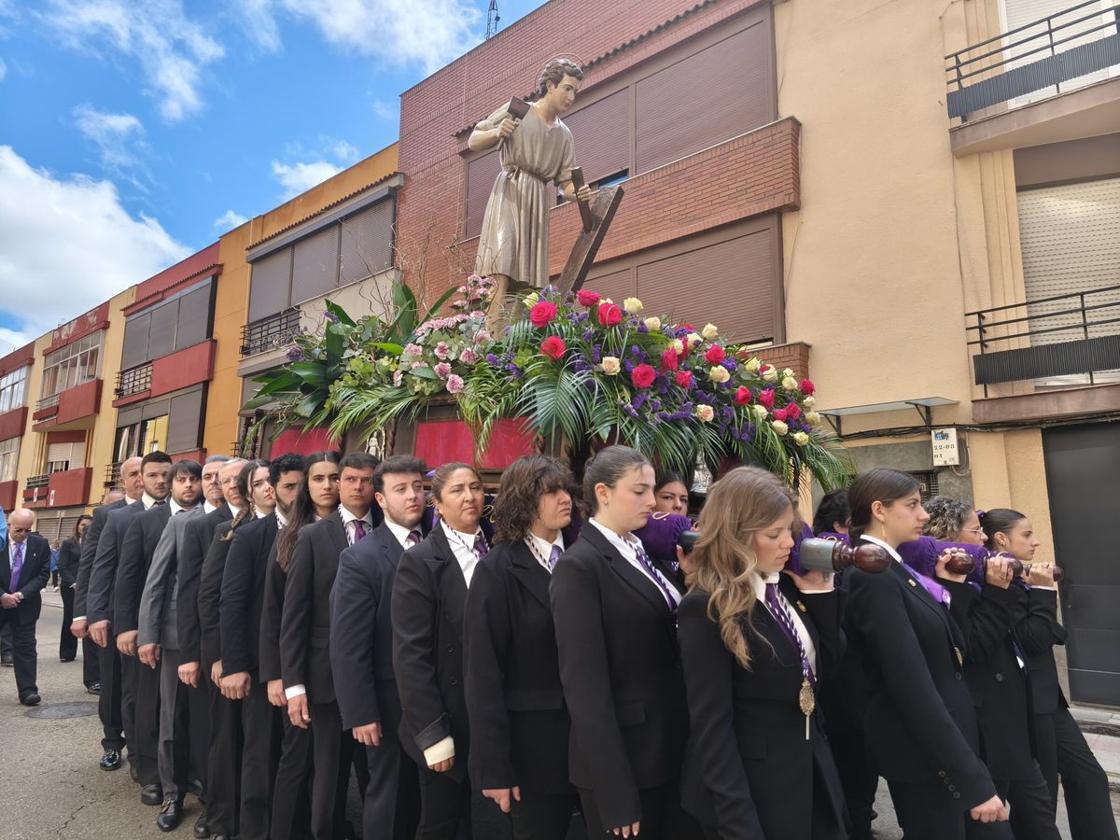 La procesión del 1 de mayo en El Ejido, en imágenes