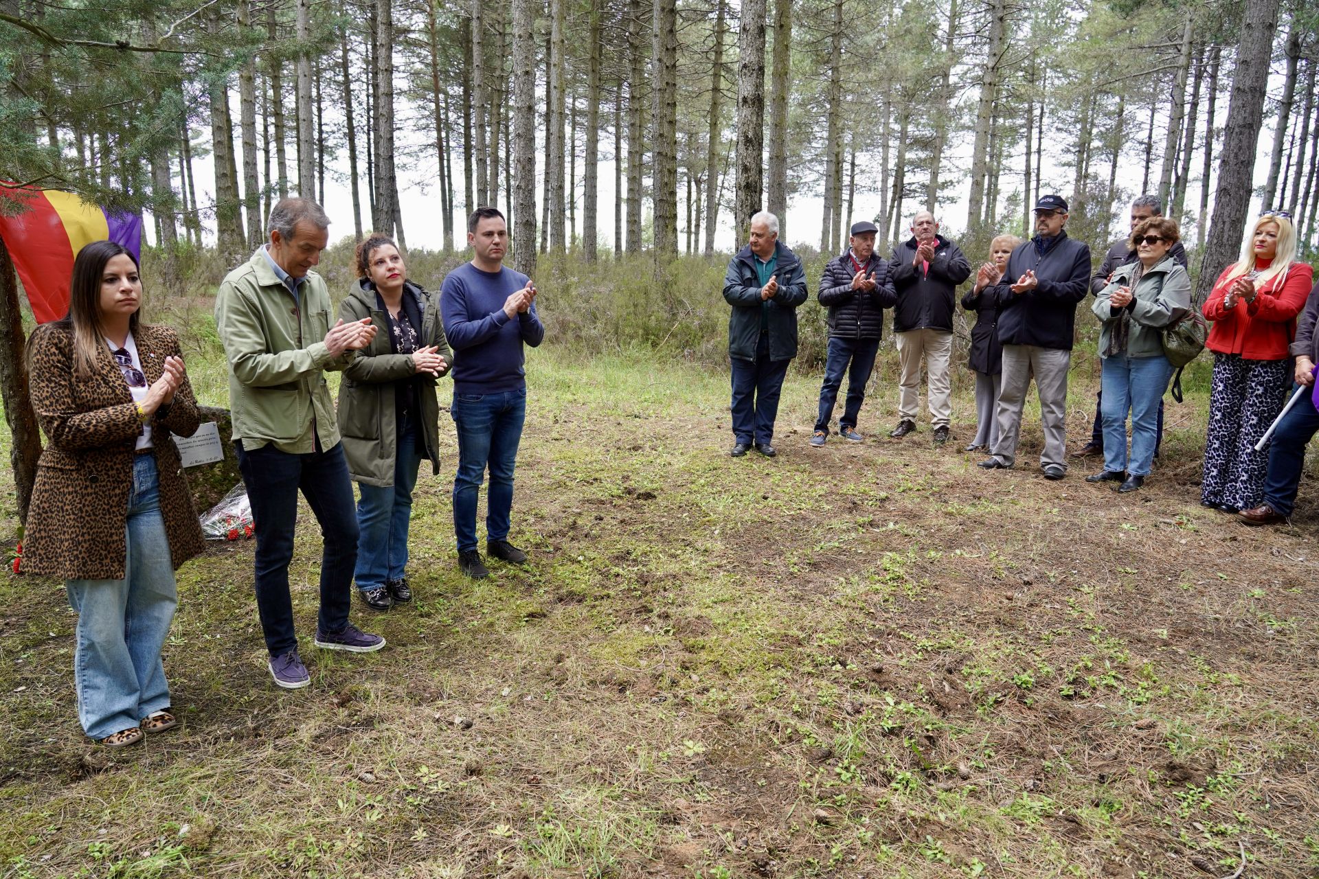 Homenaje a las víctimas de la Guerra Civil y el franquismo