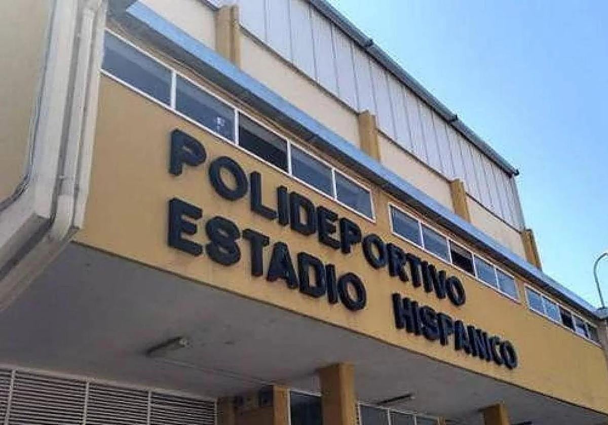 Instalaciones del Estadio Hispánico en León.