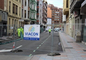 Tres meses de acceso complicado a la calle Fuero por su peatonalización