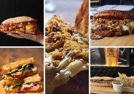 Imágenes de los bocadillos que participan en esta edición.