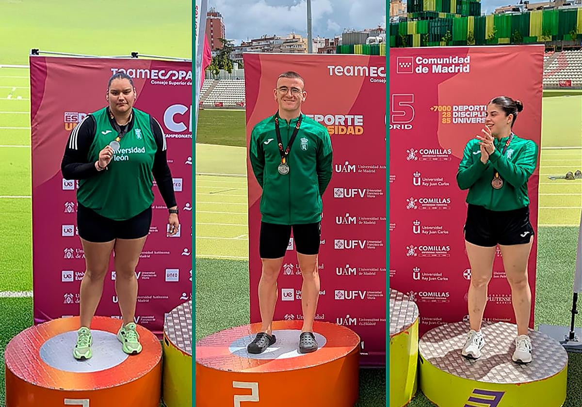 Imagen de las medallistas.