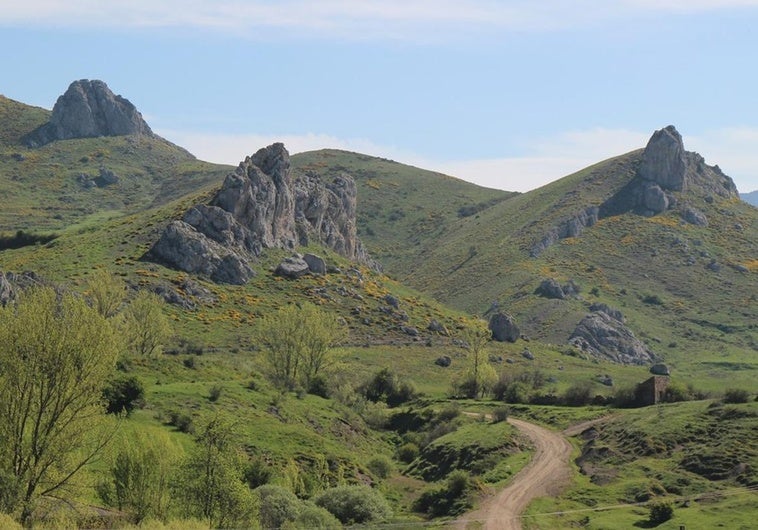 Panorámica de un paraje cercano a San Martín de la Tercia.