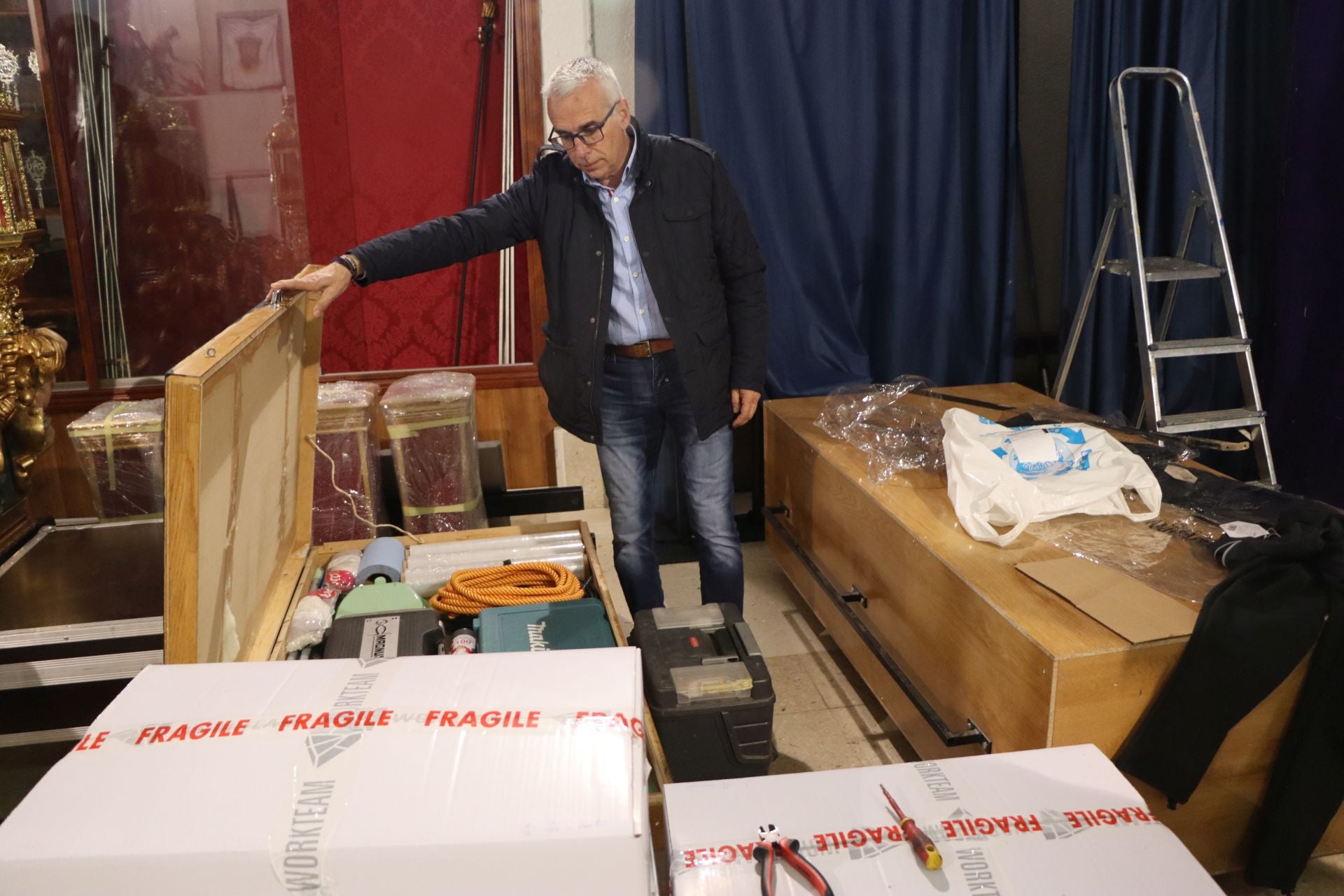 Los preparativos del Dulce Nombre para viajar a Roma