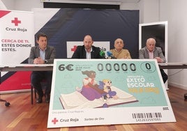 Presentación del sorteo del oro.