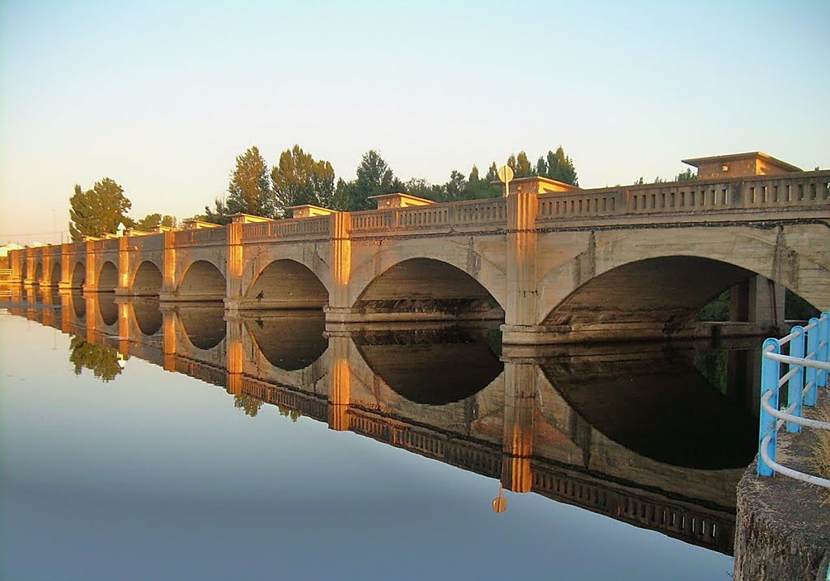 Imagen del río Órbigo