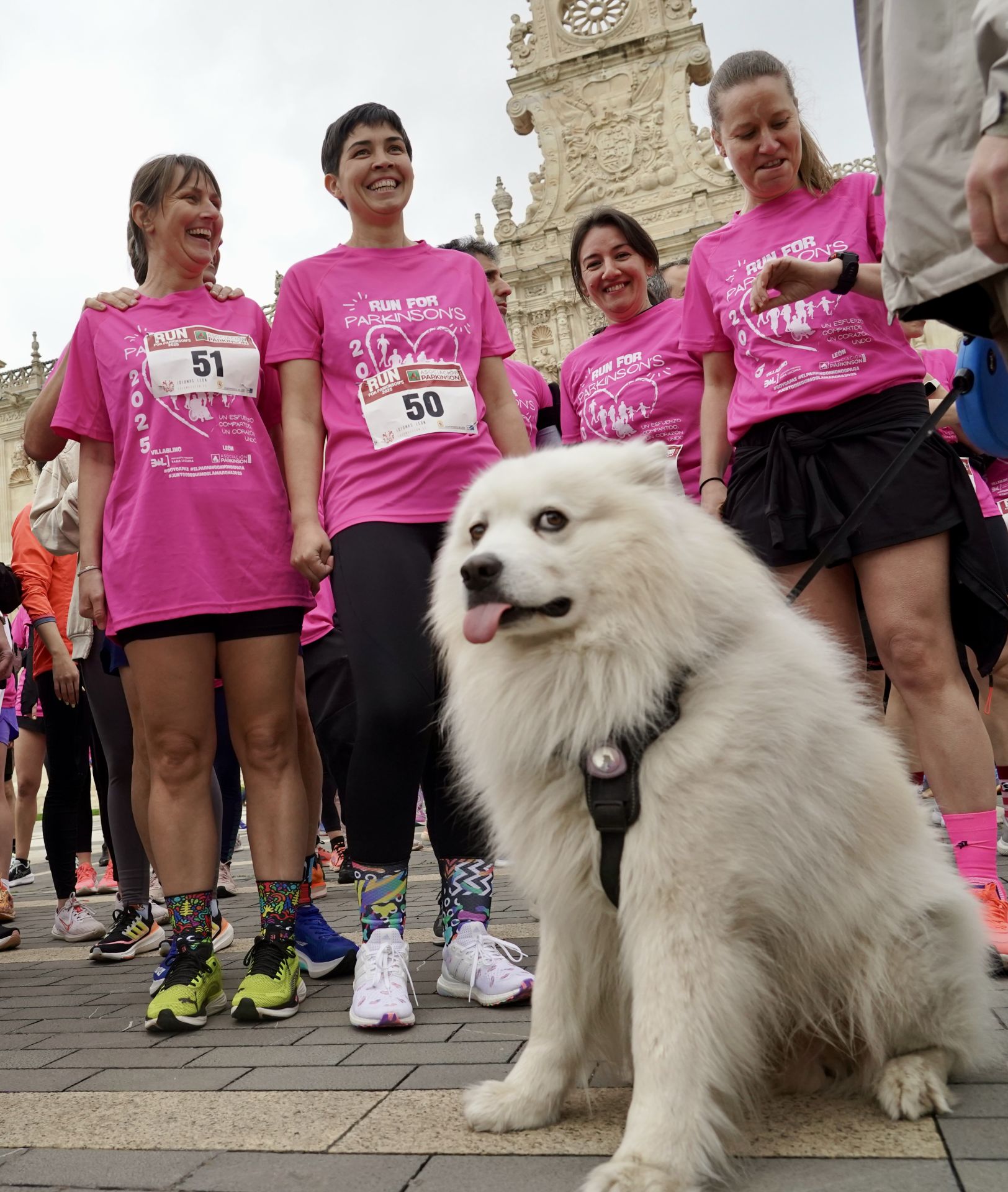 Las imágenes de la carrera del Día Mundial del Parkinson en León
