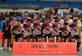 Jugadores del Trepalio León Sala juvenil.