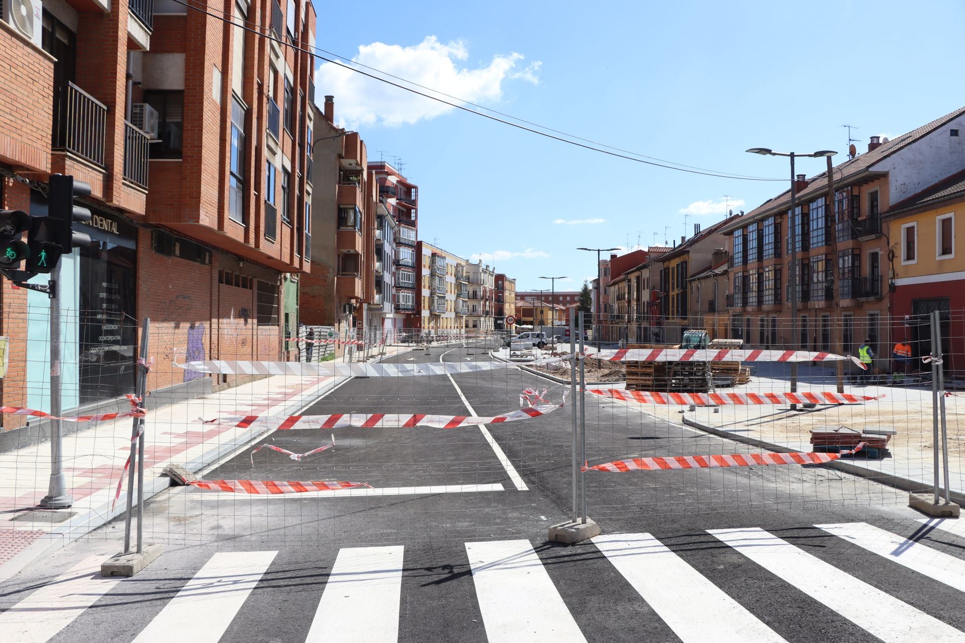 Últimos remates en las obras de la ronda interior en El Espolón