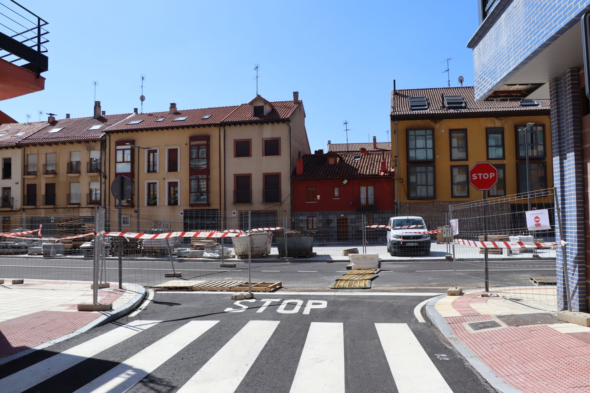 Últimos remates en las obras de la ronda interior en El Espolón