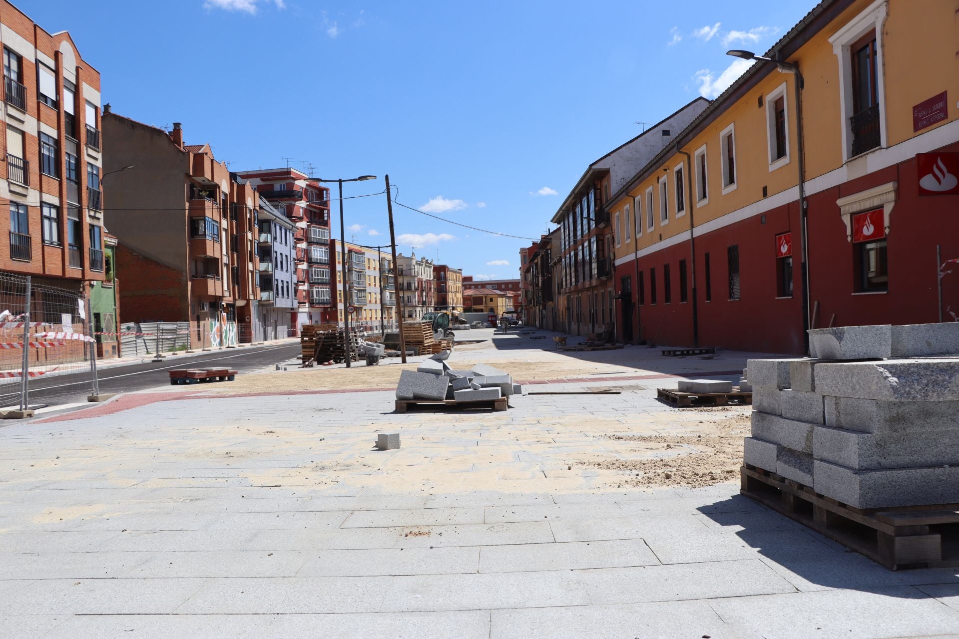 Últimos remates en las obras de la ronda interior en El Espolón
