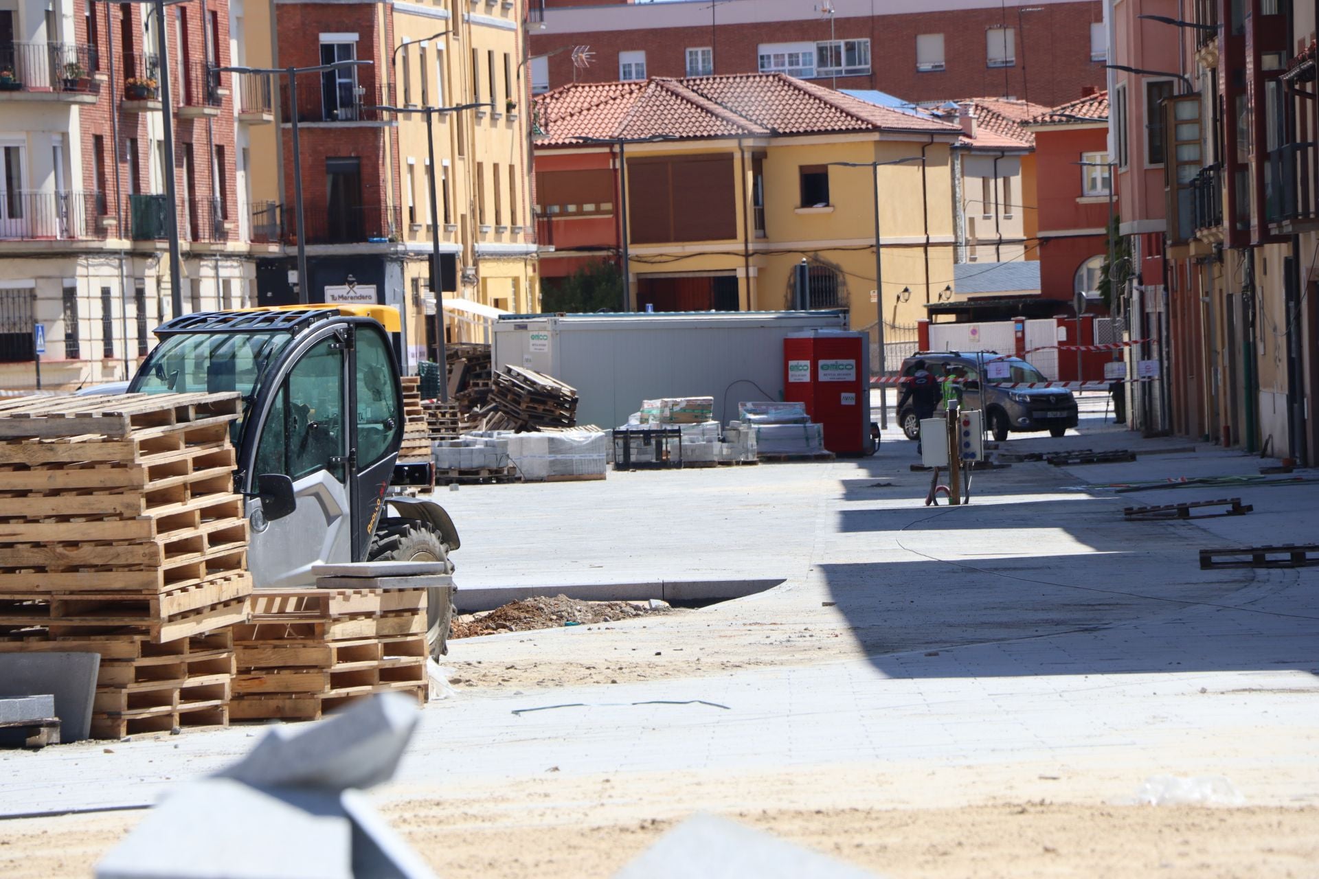 Últimos remates en las obras de la ronda interior en El Espolón