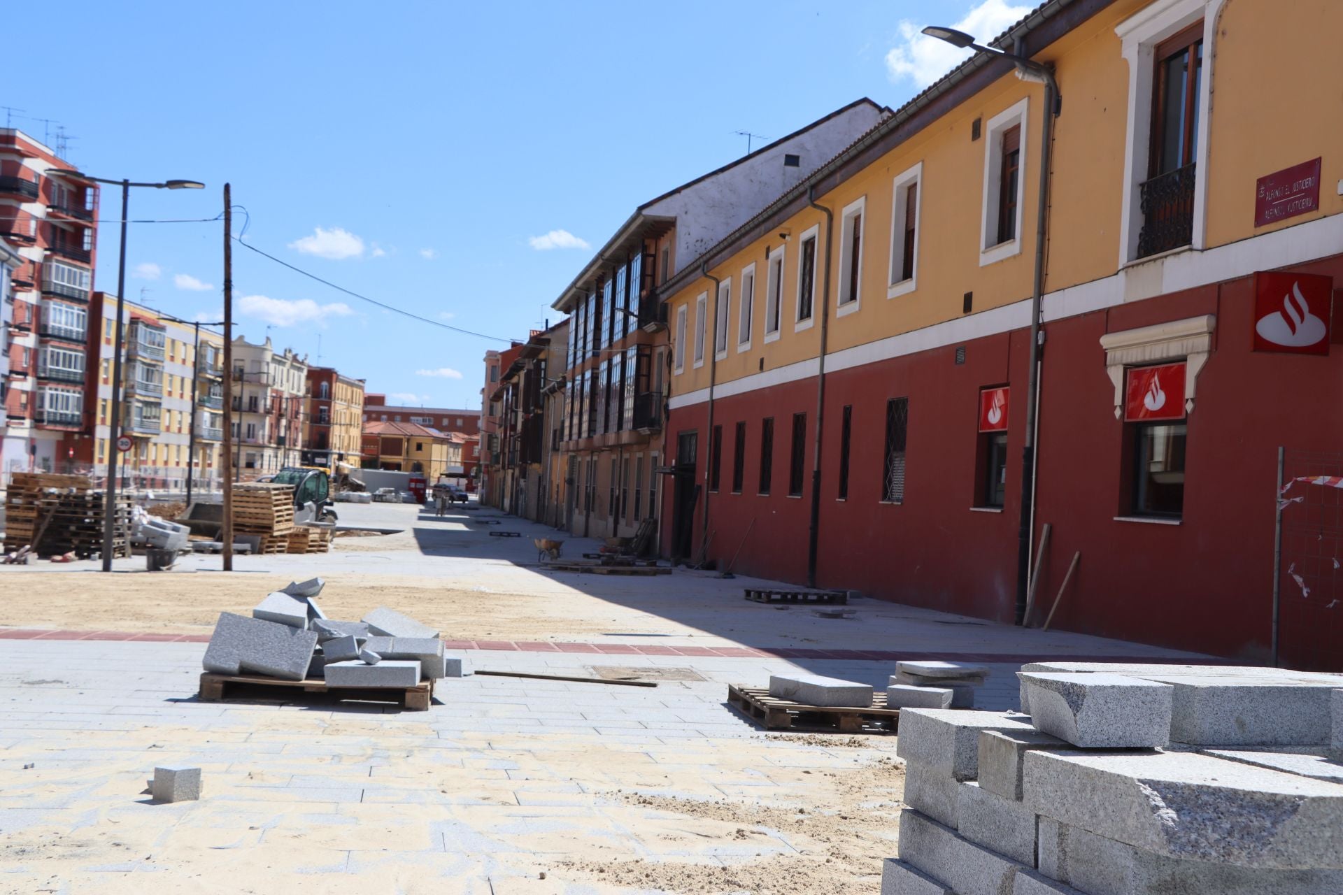 Últimos remates en las obras de la ronda interior en El Espolón