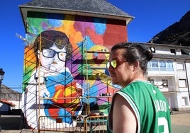 El artista local Sergio Canga es uno de los organizadores.