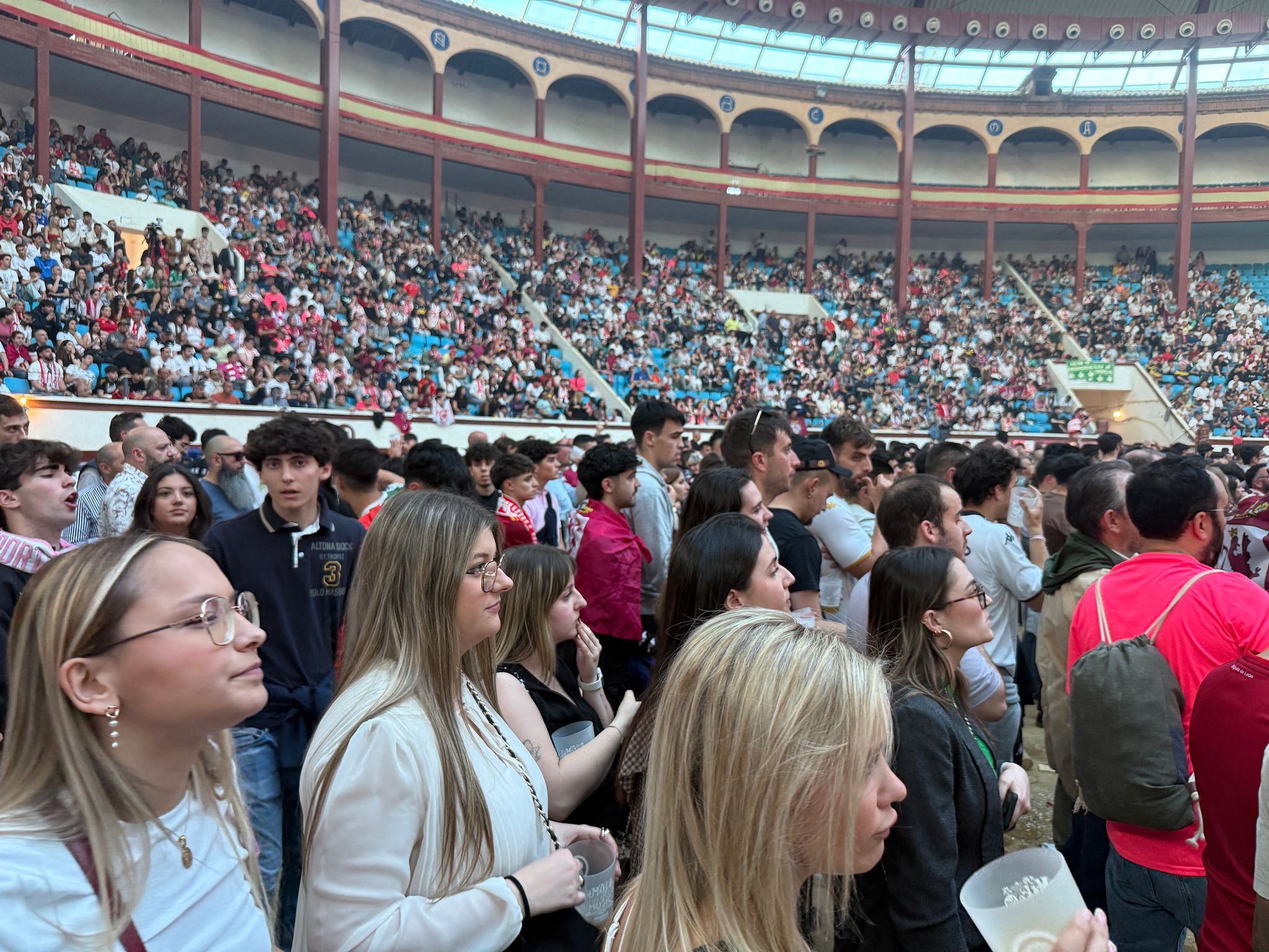 Así se vivió el derbi en el León Arena