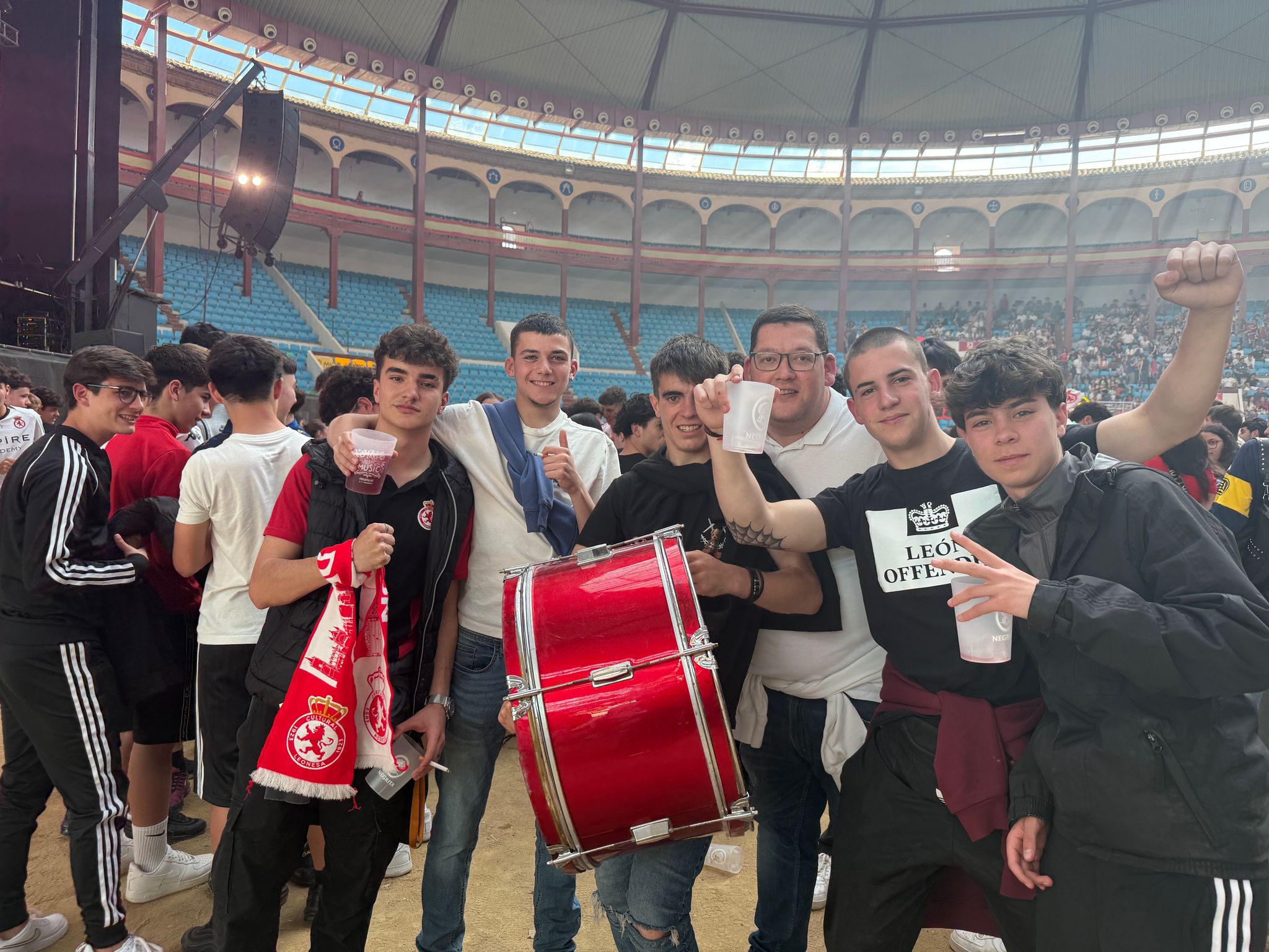 Así se vivió el derbi en el León Arena