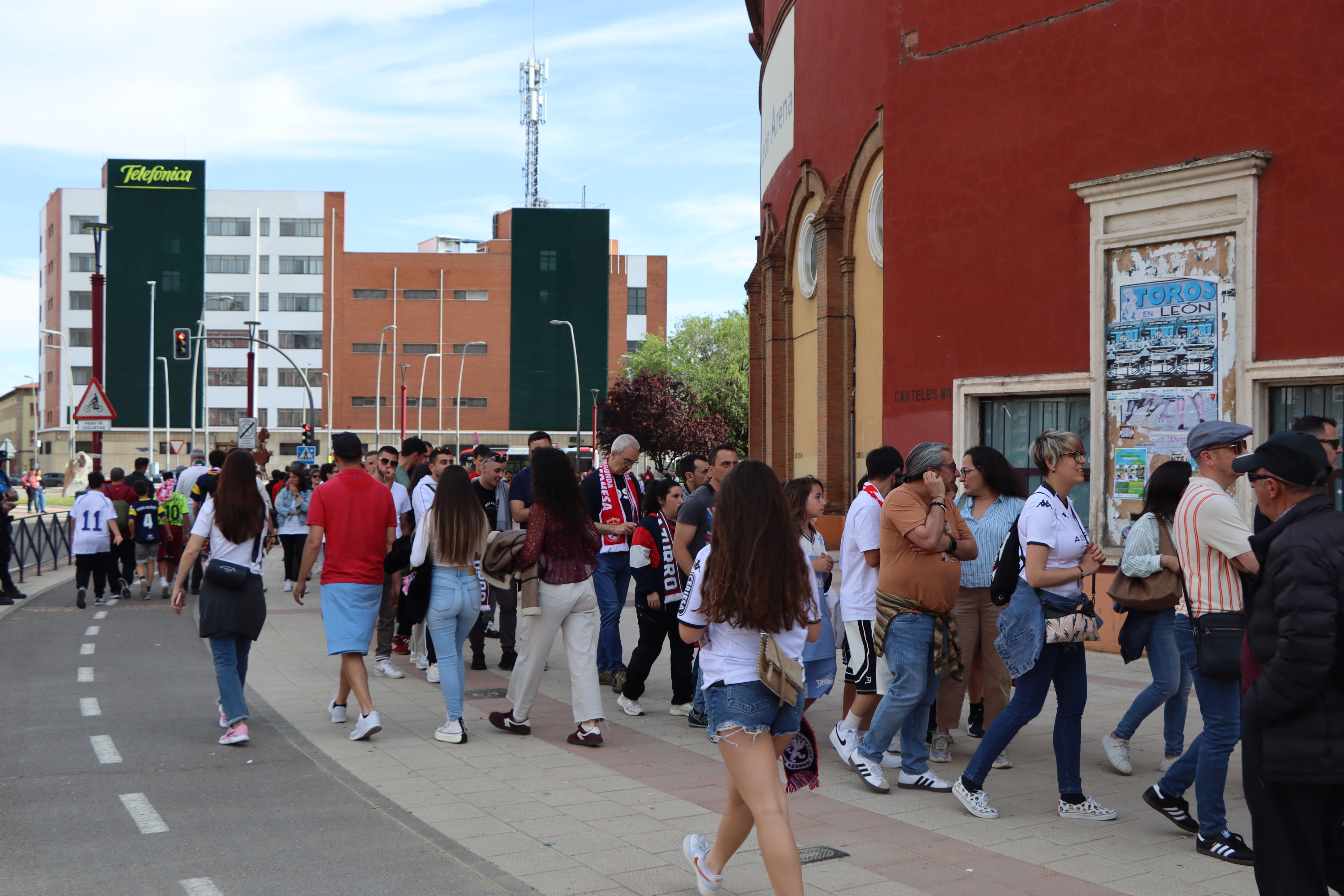 Así se vivió el derbi en el León Arena