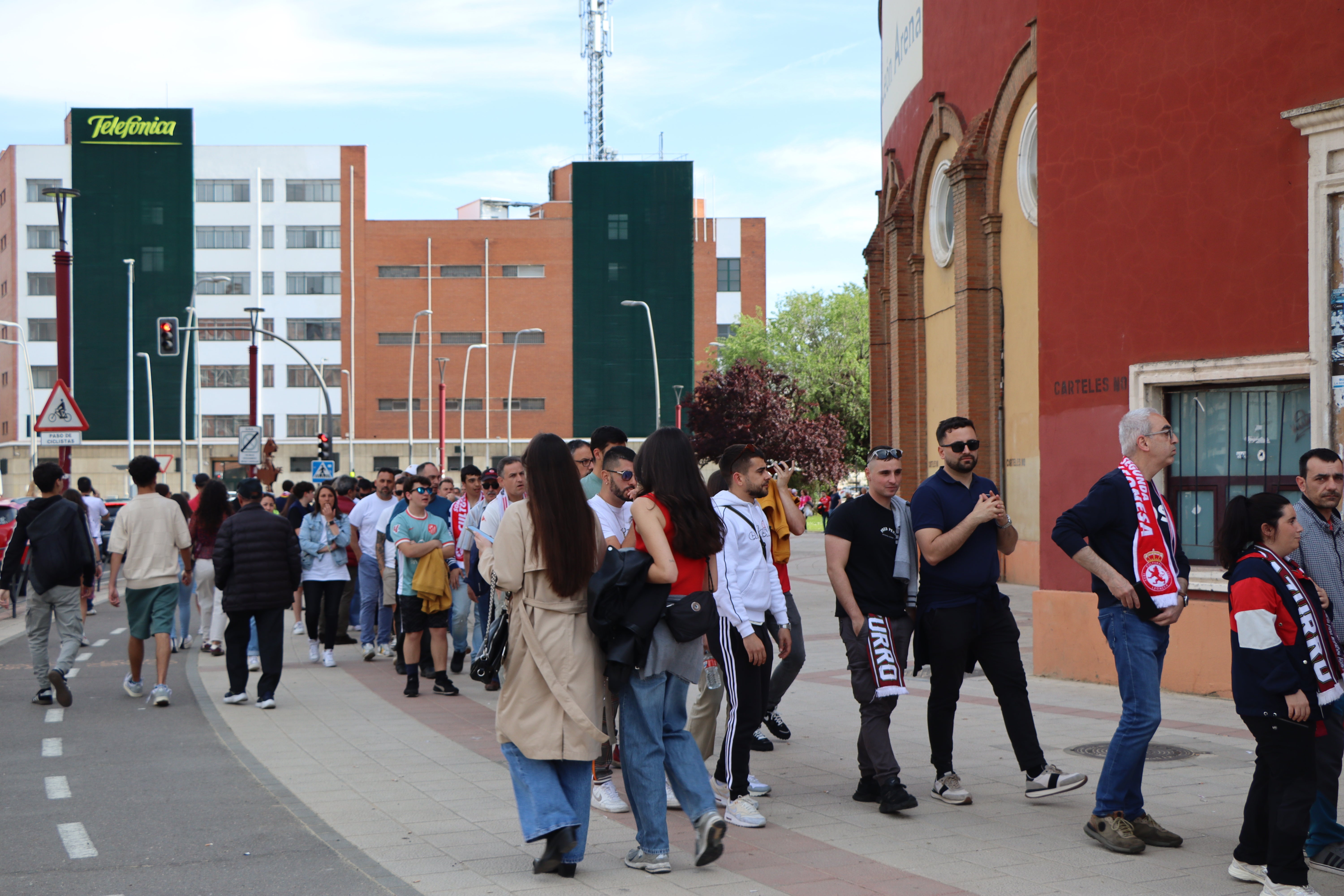 Así se vivió el derbi en el León Arena
