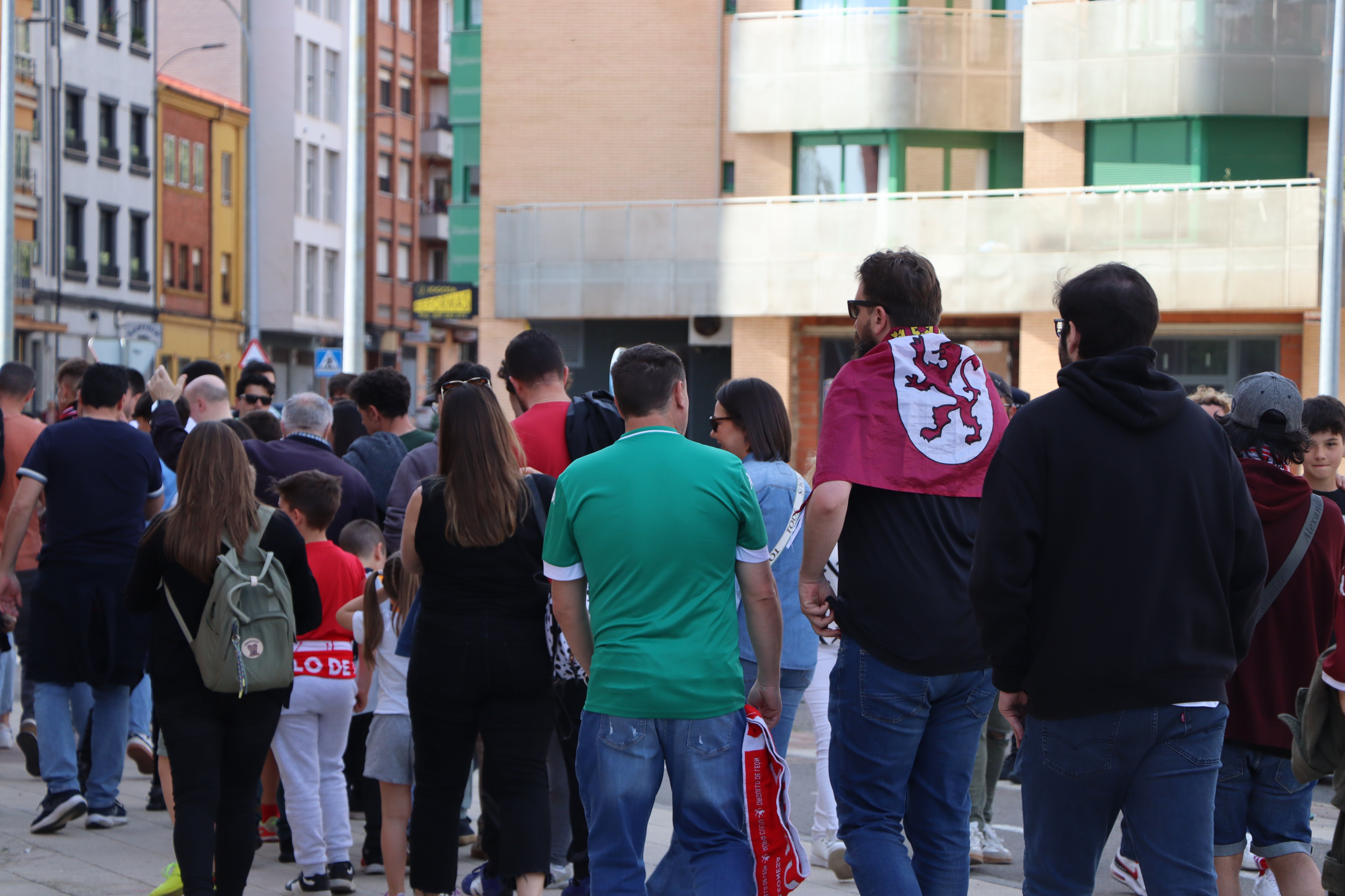 Así se vivió el derbi en el León Arena