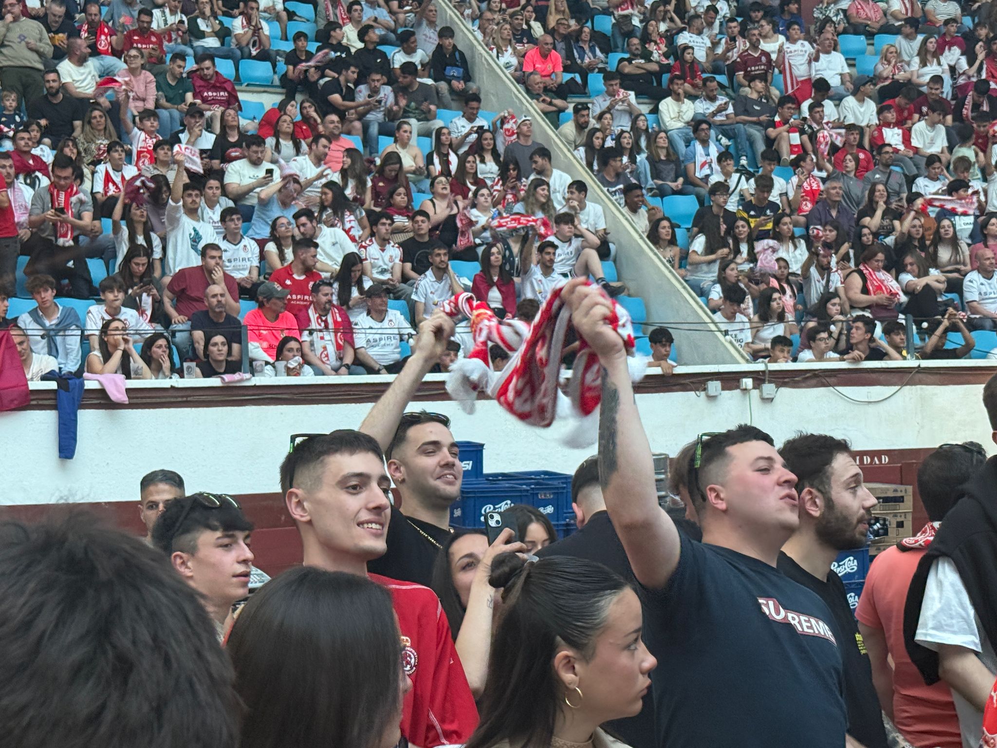 Así se vivió el derbi en el León Arena
